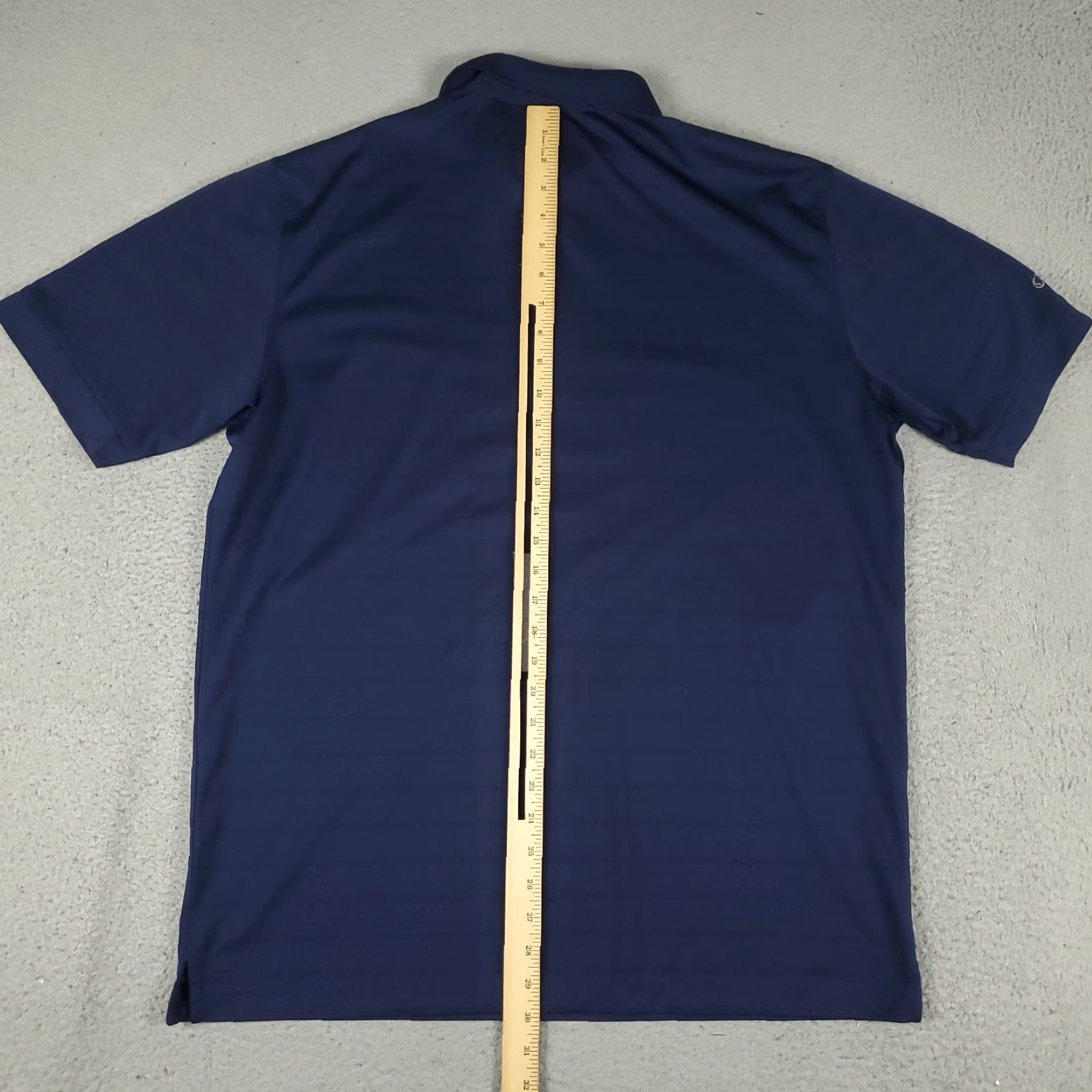 Callaway Callaway Polo Shirt Mens Large Navy Striped Opti Dri Fit Golf Short Sleeve Shirt Polo Blue Men Size US L / EU 52-54 / 3 - 4 Thumbnail