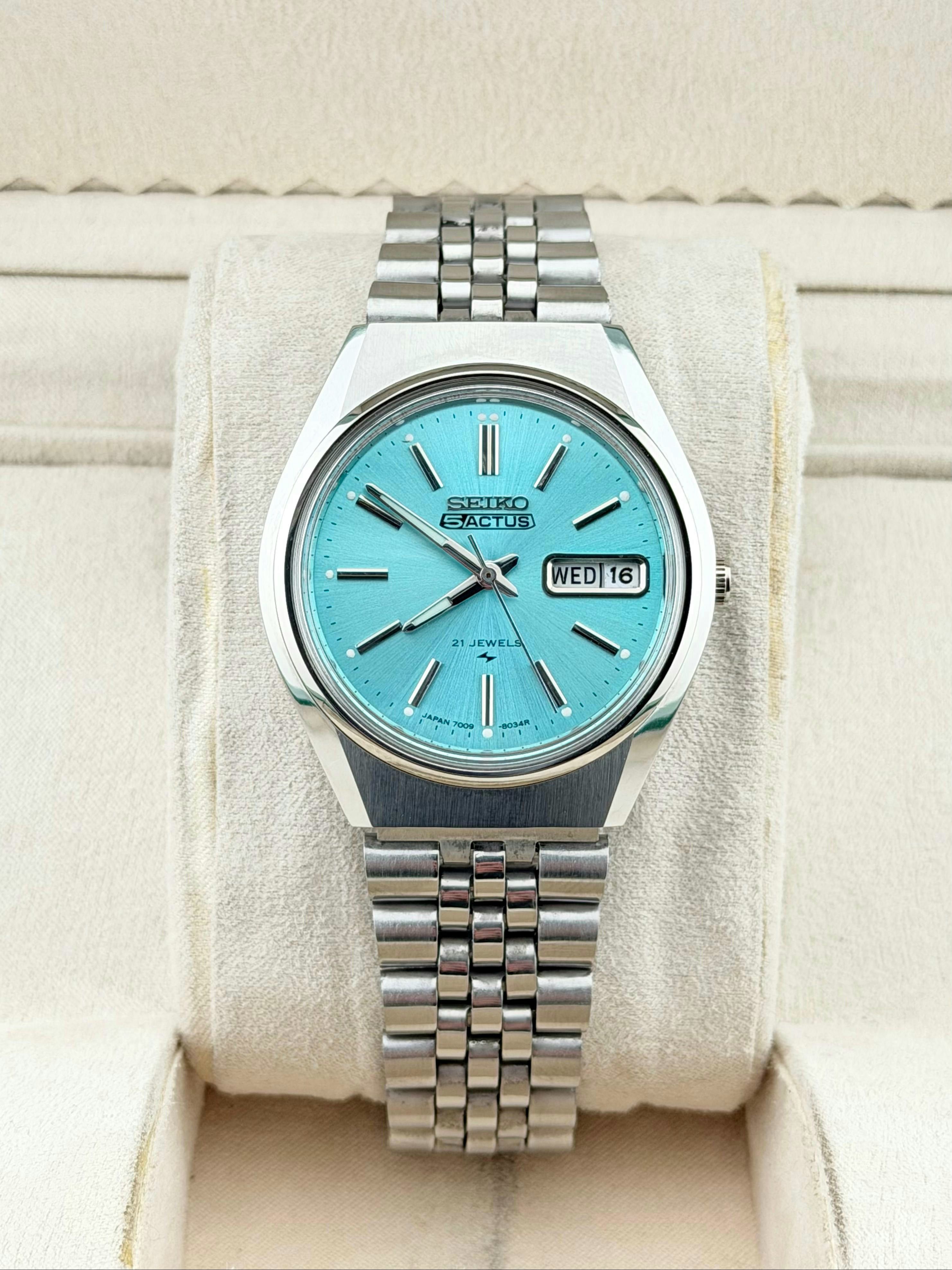 Seiko Elegant Men's Wrist Automatic Watch Size 36 - 3 Thumbnail