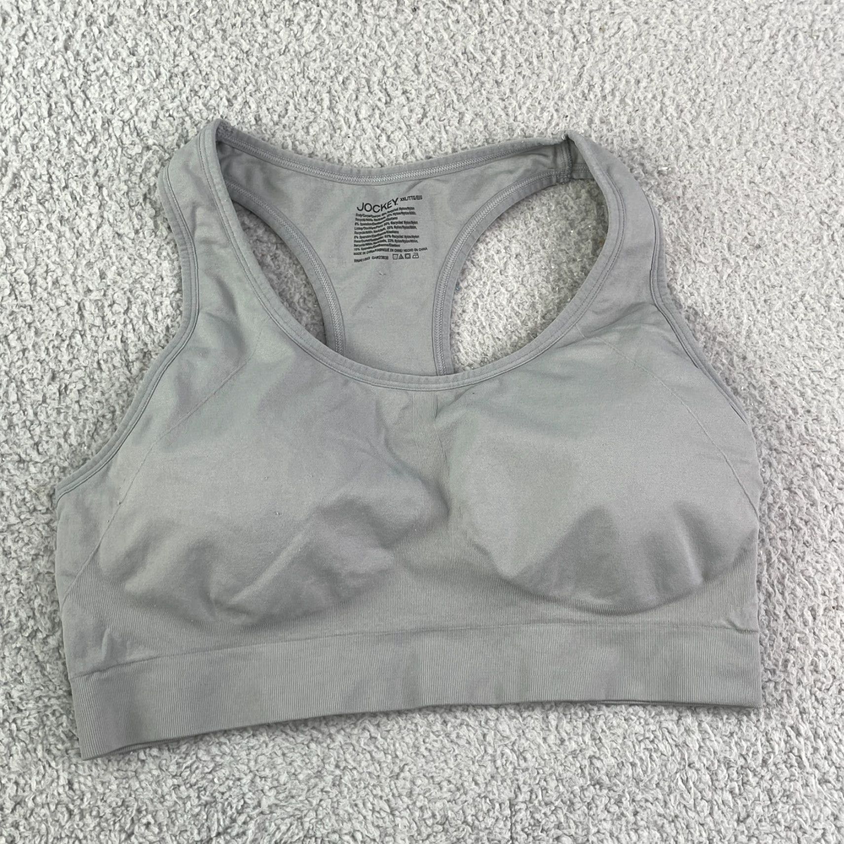 Jockey Jockey Giam Sports Bra LOT of 2 Women XXL Sportswear Size ONE SIZE - 3 Thumbnail