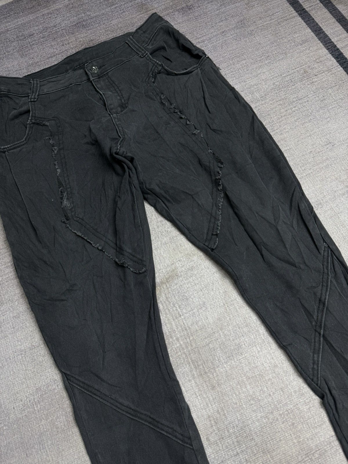 Le Grande Bleu (L.G.B.) STUDED LGB STYLE PANTS Size US 32 / EU 48 - 2 Thumbnail