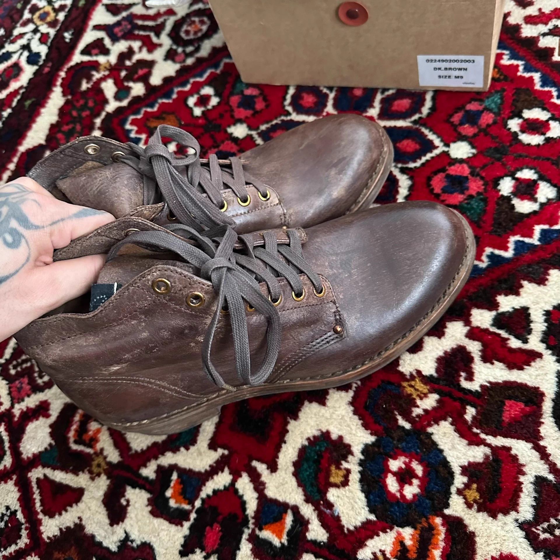 Visvim VISVIM 24AW ICT Brigadier M9 Mud Dyed Boots Size US 9 / EU 42 - 3 Thumbnail