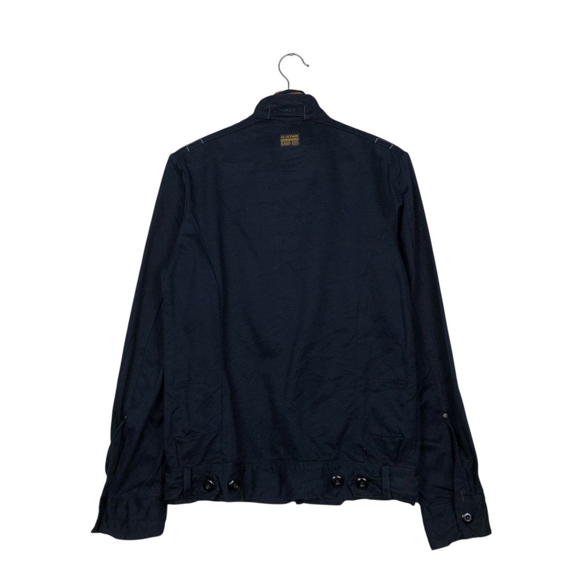 G-Star 📌Vintage Biker Jacket G Star Raw Multi Pocket Bondage Style Size US S / EU 44-46 / 1 - 7 Thumbnail