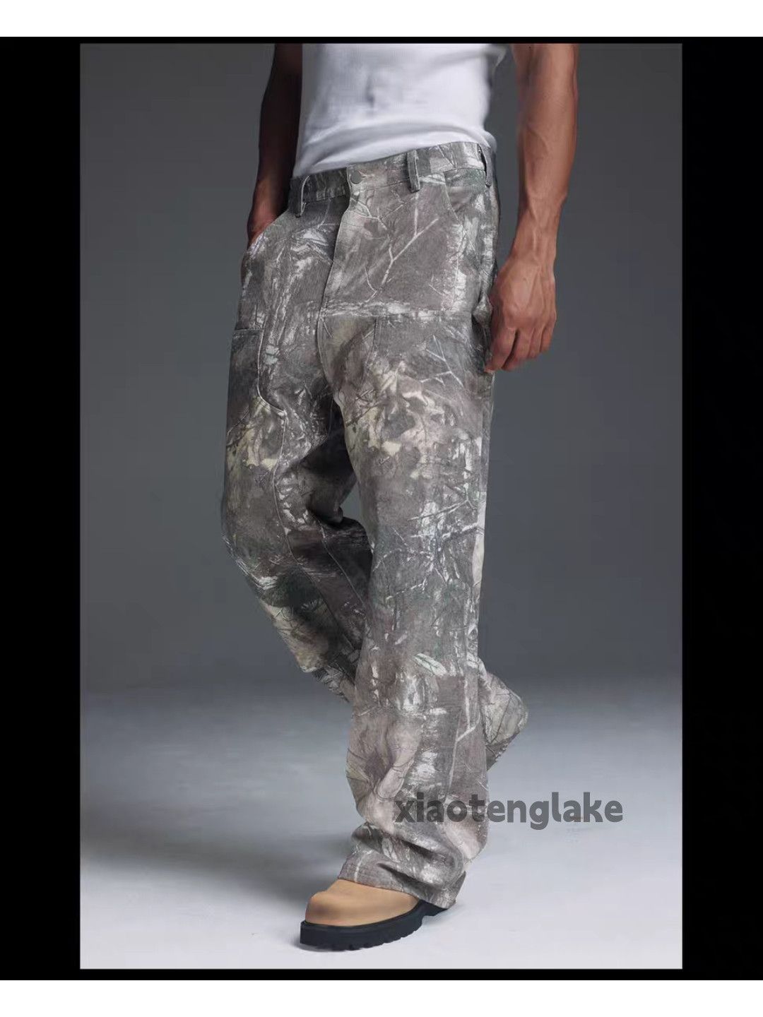 Designer × Japanese Brand × Vintage Unisex full pattern graphic hiphop carpenter cargo pants Size US 34 / EU 50 - 5 Thumbnail