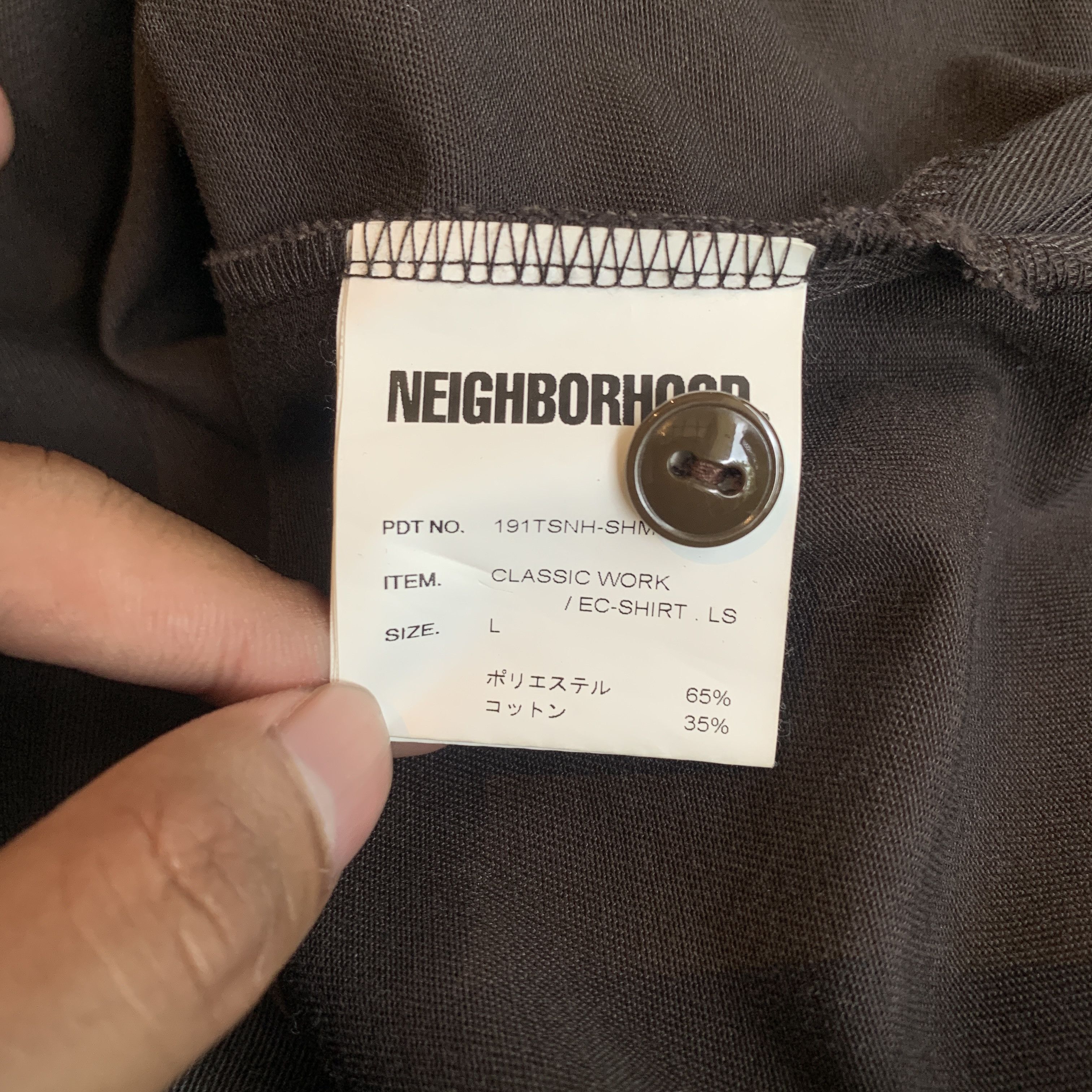 Neighborhood Neighborhood classic work ls shirt Size US L / EU 52-54 / 3 - 5 Thumbnail