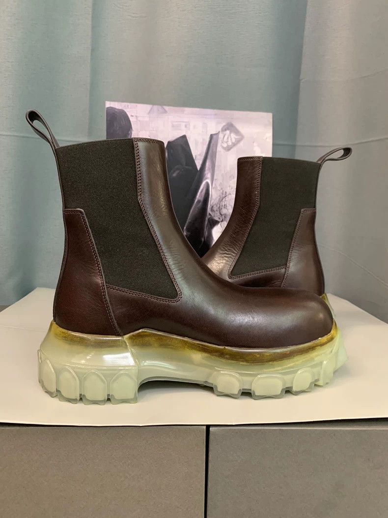 Rick Owens Rick Owens Black leather boots Size US 8.5 / IT 38.5 - 5 Thumbnail