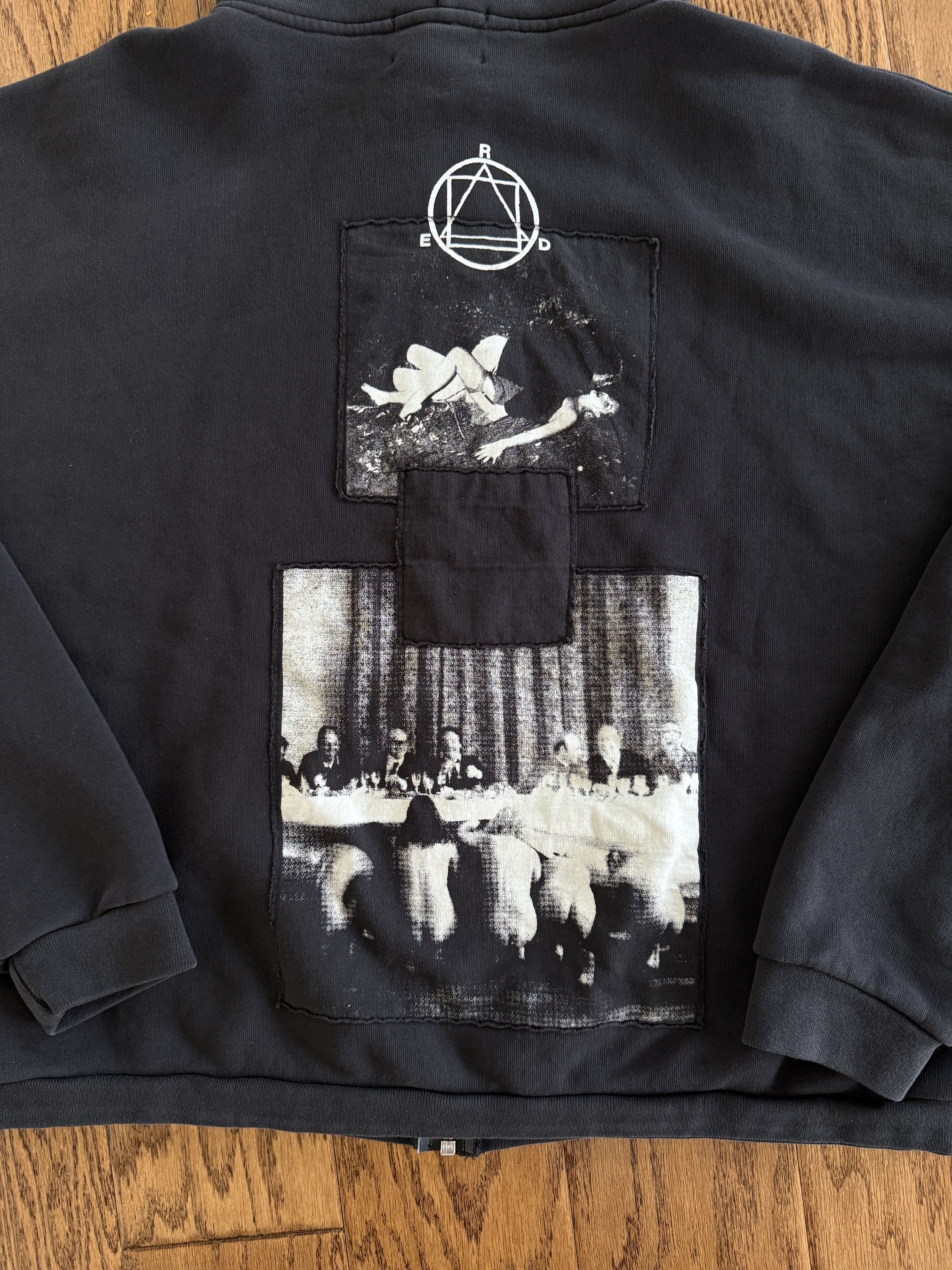 Enfants Riches Deprimes × Maxfield Los Angeles ERD x Maxfield Assemblage 4.5 Year War Zip Up Hoodie Size US M / EU 48-50 / 2 - 15 Thumbnail