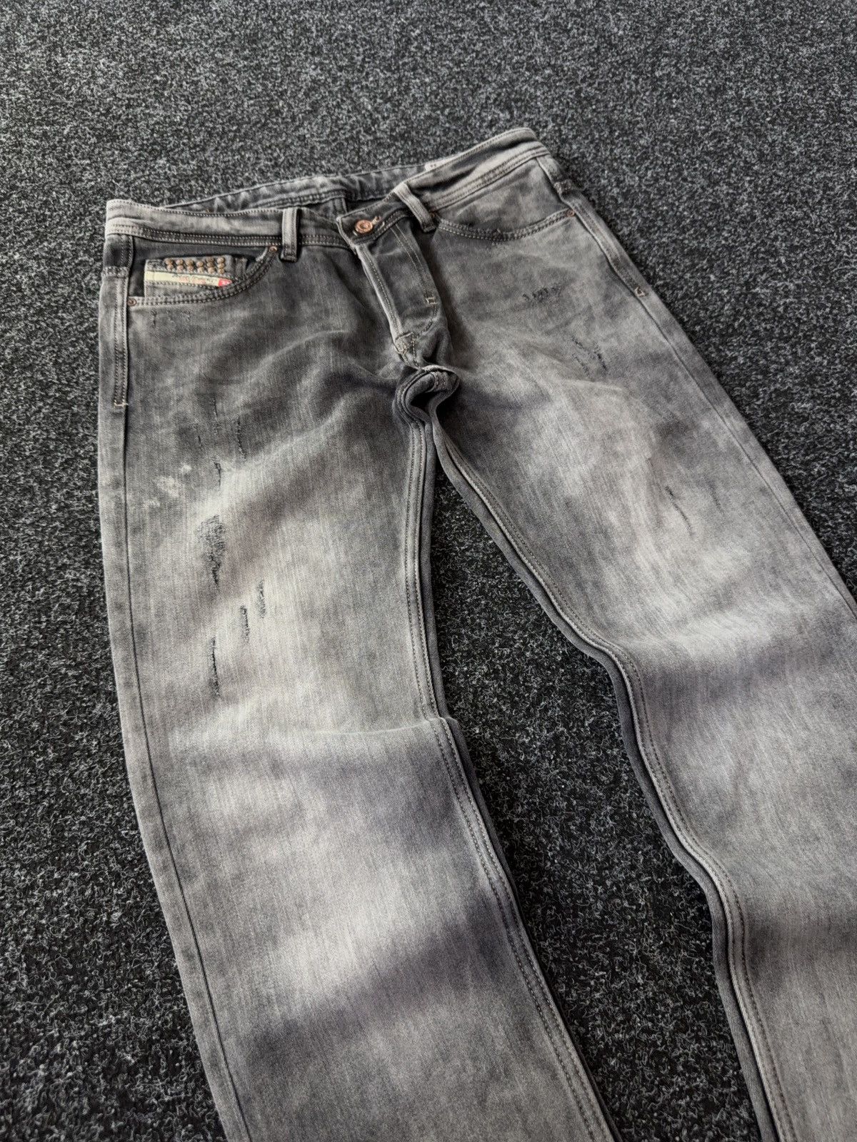 Designer × Diesel × Japanese Brand Diesel Viker Faded Denim Vintage Jeans I.g.b. Style Size US 33 - 5 Thumbnail