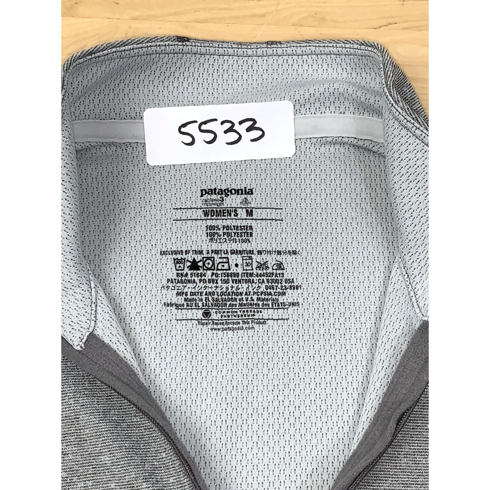Patagonia Patagonia Pullover Sweatshirt 1/4 Zip Gray M Women Outdoor Hiking Activewear Size M / US 6-8 / IT 42-44 - 3 Thumbnail