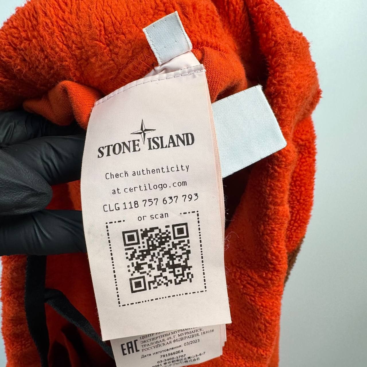 Stone Island Stone Island Fleece Jogger Pants Men Orange Size XXL Size US 36 / EU 52 - 7 Thumbnail