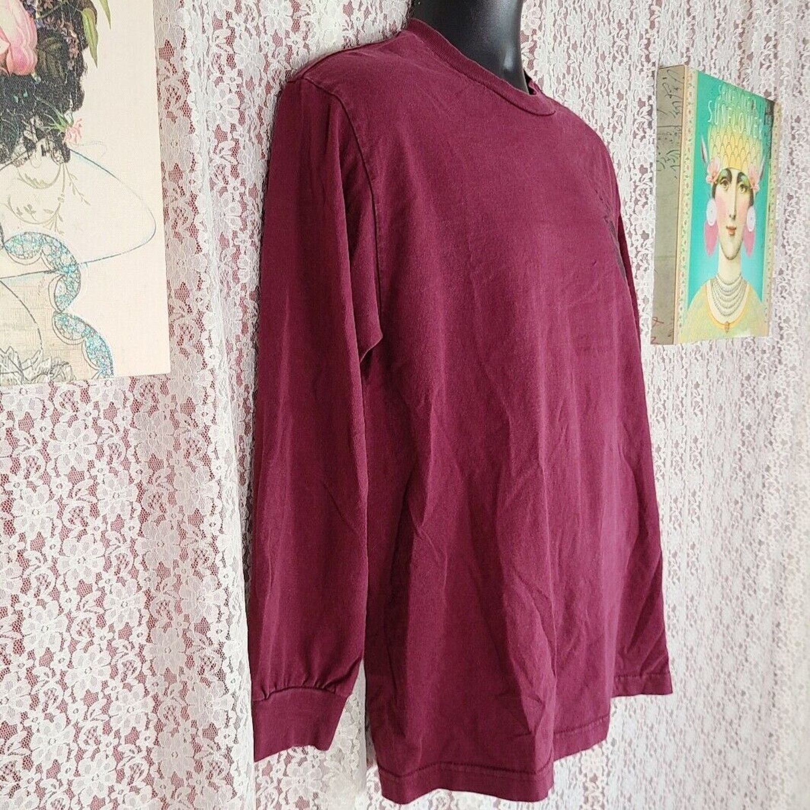 The Hundreds the hundreds maroon classic logo t-shirt size medium Size US M / EU 48-50 / 2 - 2 Thumbnail