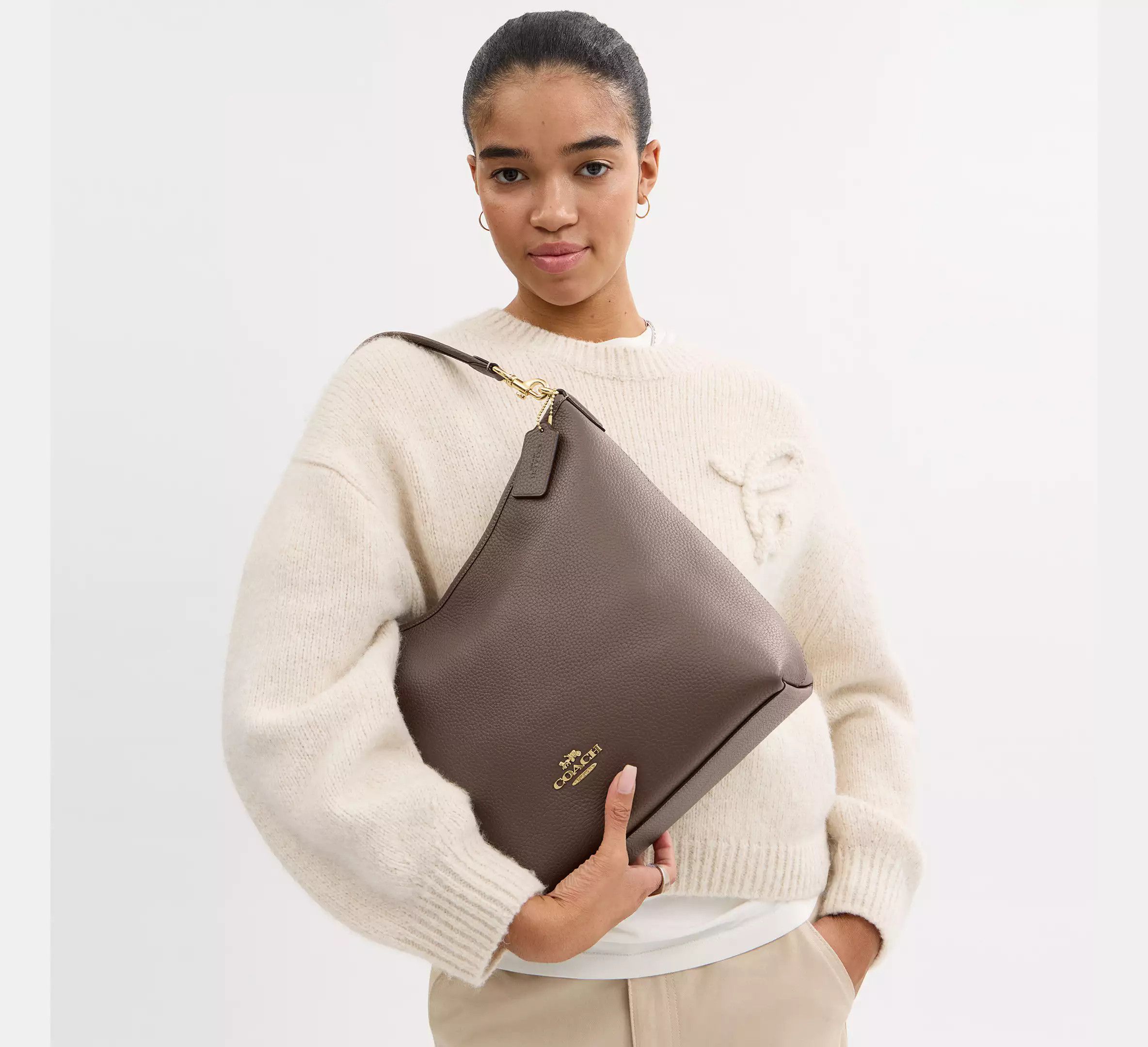 Coach NWT Coach Laurel Large Shoulder Bag CY684 Size ONE SIZE - 7 Thumbnail