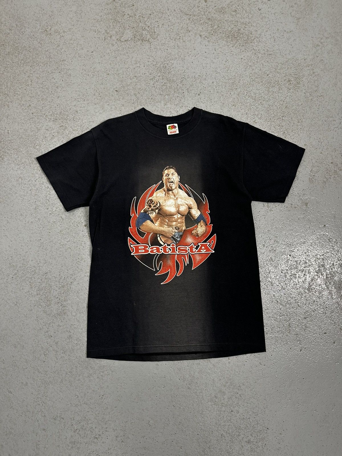 WWE Vintage 00s Batista WWE T-Shirt Size US M / EU 48-50 / 2 - 1 Thumbnail