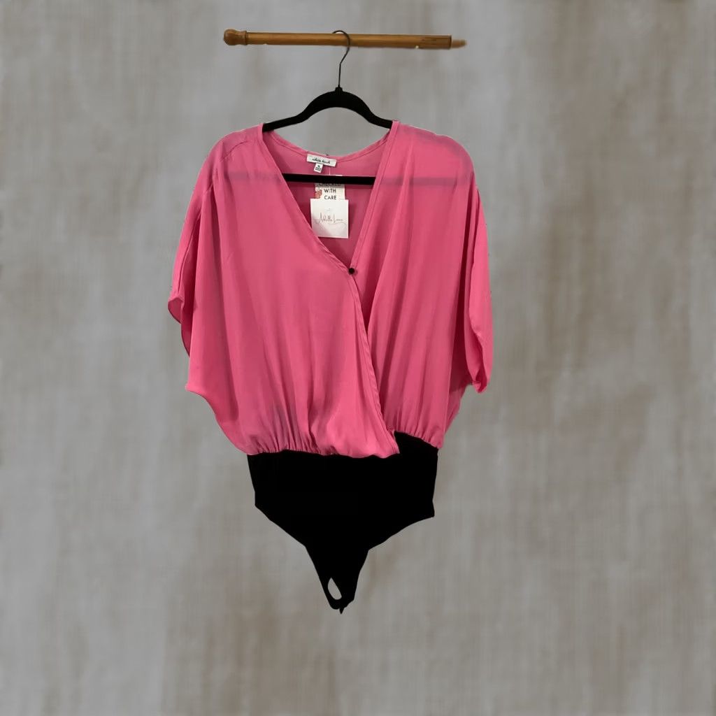 Vintage WHITE BIRCH WOMENS BLOUSE XL PINK LONG SLEEVE NWT Size XL / US 12-14 / IT 48-50 - 1 Thumbnail