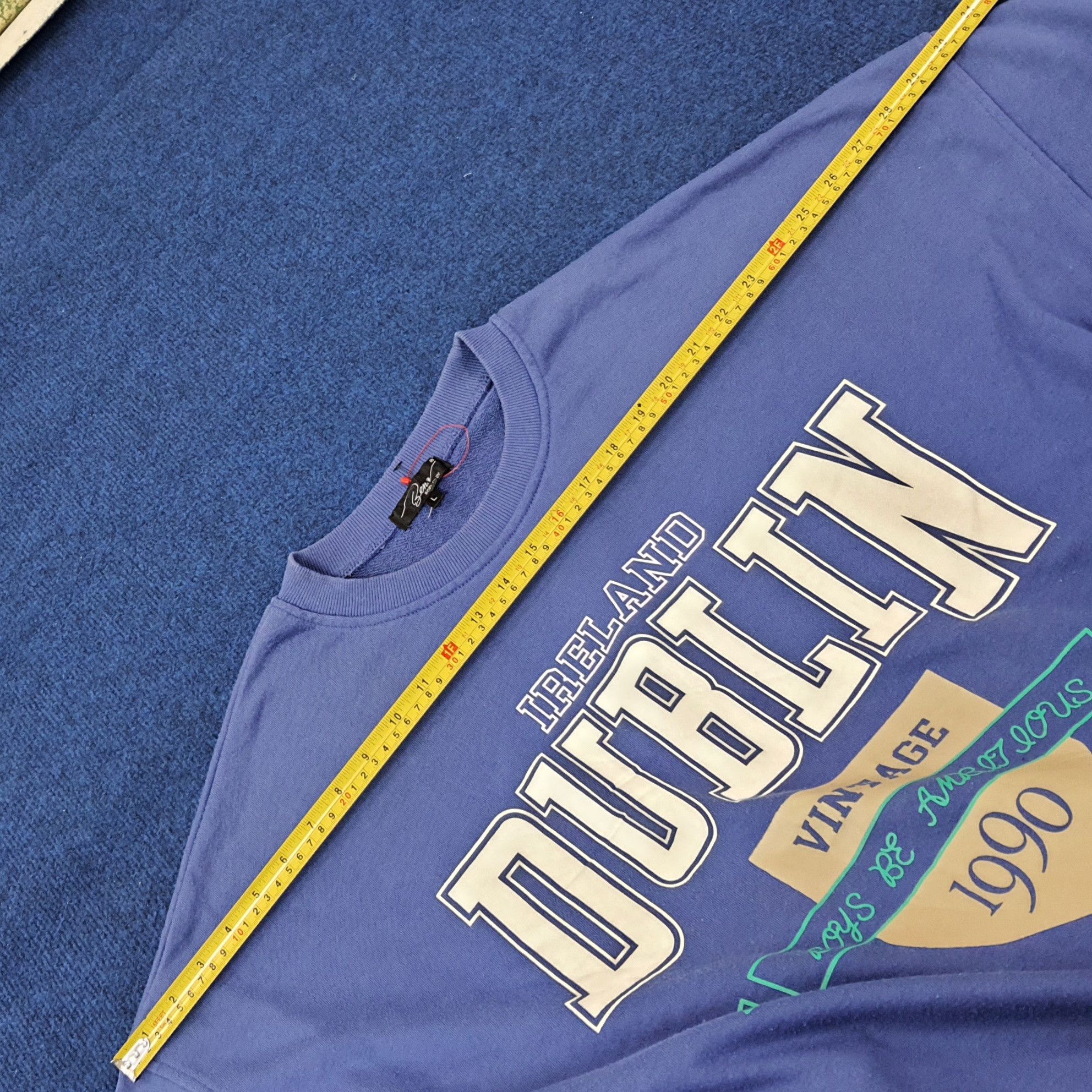Other Vintage IRELAND DUBLIN Country Promo Sweatshirts C240N1 Size US XL / EU 56 / 4 - 8 Thumbnail