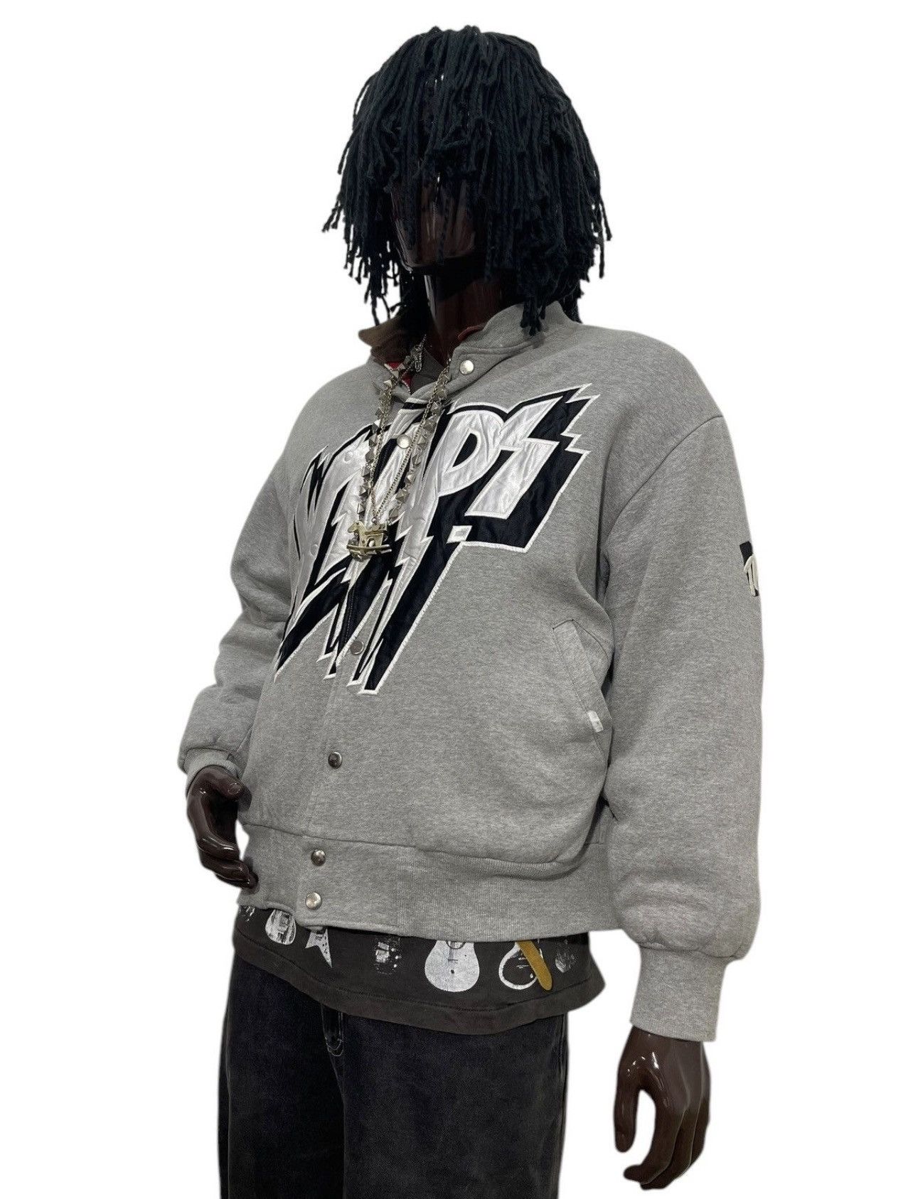 Wtaps Wtaps Vtg 90s Y2k Varsity Sweat Jacket Padded 6🟩7 Size US L / EU 52-54 / 3 - 3 Thumbnail