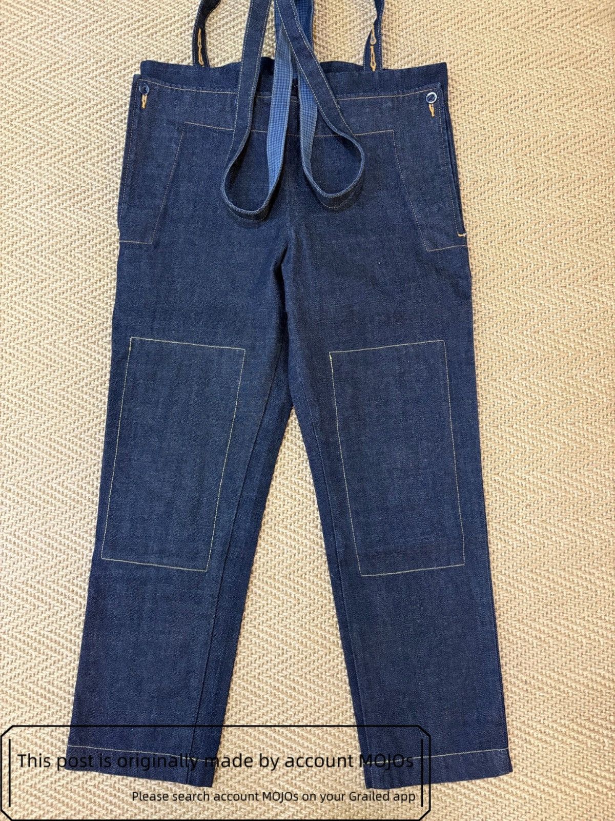 Visvim Sz 2 Visvim Overall Raw Denim mojos150059 Size US 30 / EU 46 - 1 Thumbnail