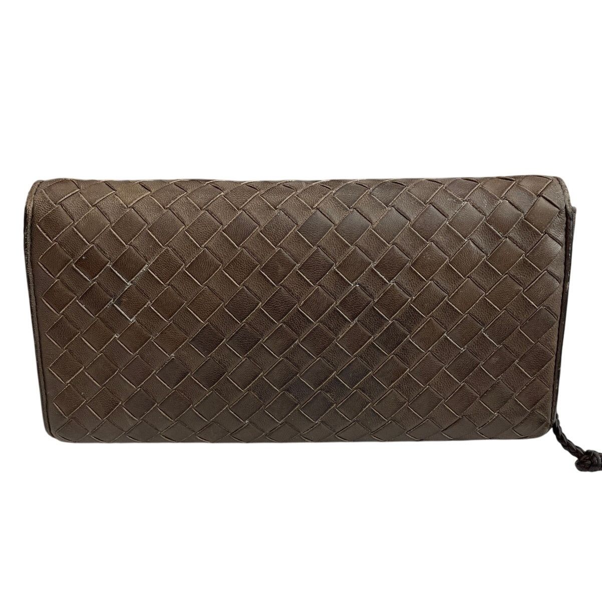 Bottega Veneta BOTTEGA VENETA RARE Intrecciato Long Wallet Pre-loved COA Size ONE SIZE - 5 Thumbnail