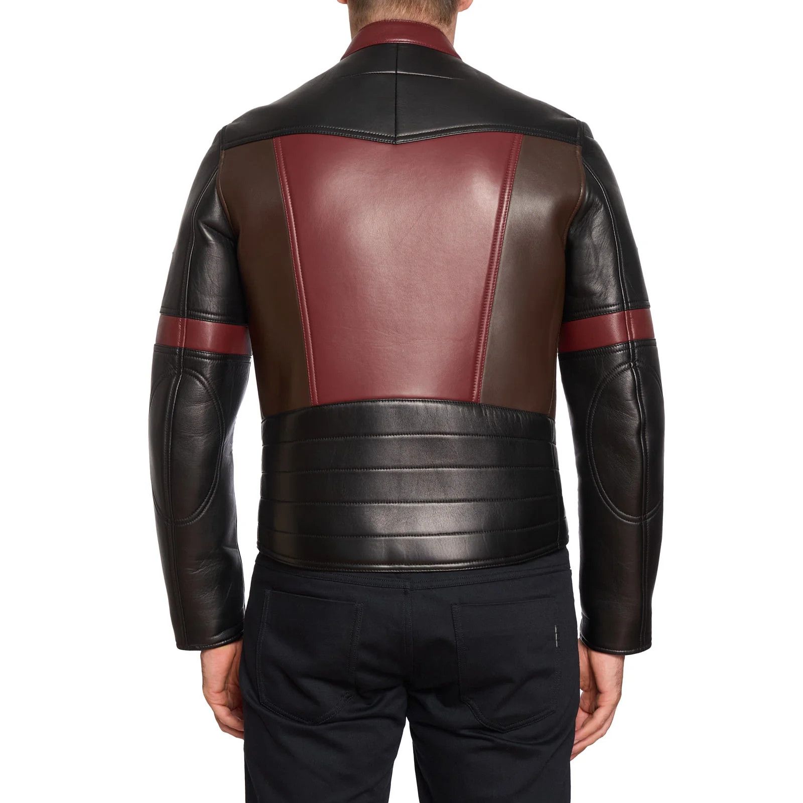 Givenchy GIVENCHY Star Patch Leather Biker Captain America Jacket Size US M / EU 48-50 / 2 - 2 Thumbnail