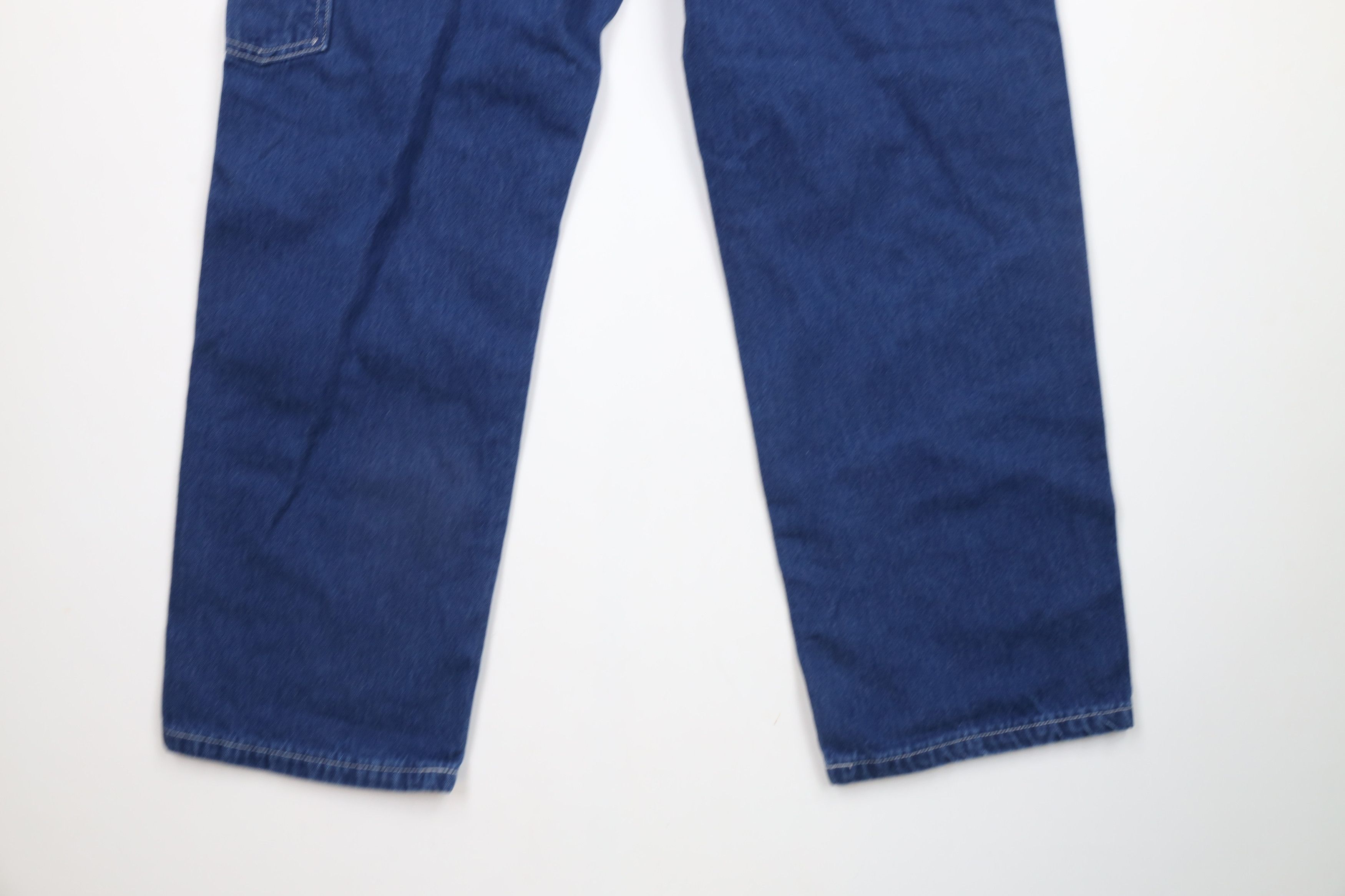 Carhartt × Vintage Vintage Y2K 2004 Carhartt Out Wide Leg Dungaree Denim Jeans Size US 32 / EU 48 - 11 Thumbnail