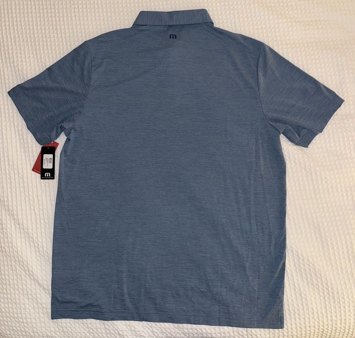 TravisMathew Men’s Travis Mathew Polo (XL - Light Blue) Size US XL / EU 56 / 4 - 2 Thumbnail