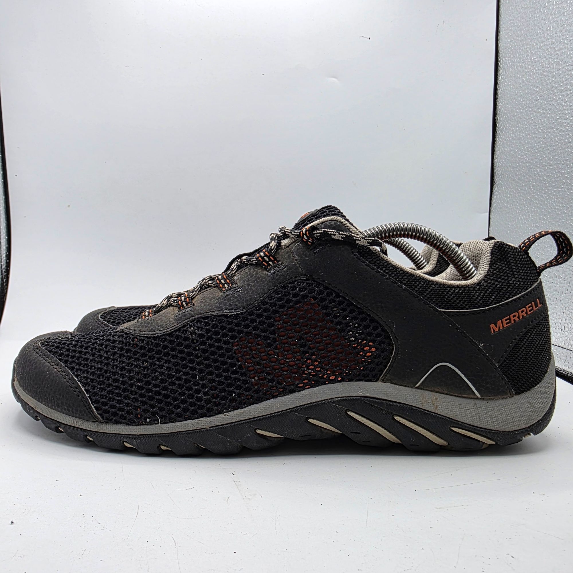 Merrell Merrell Riverbed Mens 12 Black Gray Hiking Shoes Lightweight Size US 12 / EU 45 - 13 Thumbnail