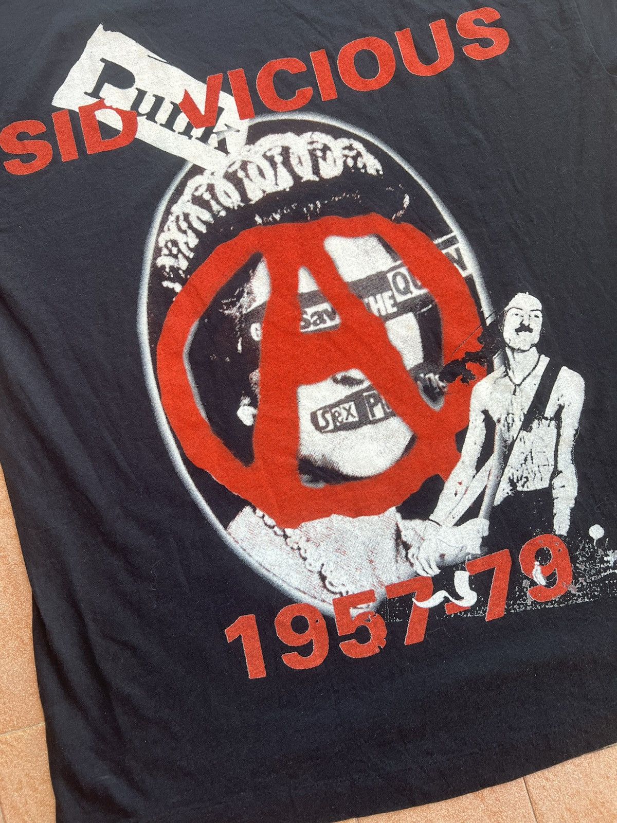 Band Tees × Vintage Rare Vintage T-Shirt Sex Pistols Sid Vicious 1957-1979 Shirt Size US XL / EU 56 / 4 - 11 Thumbnail