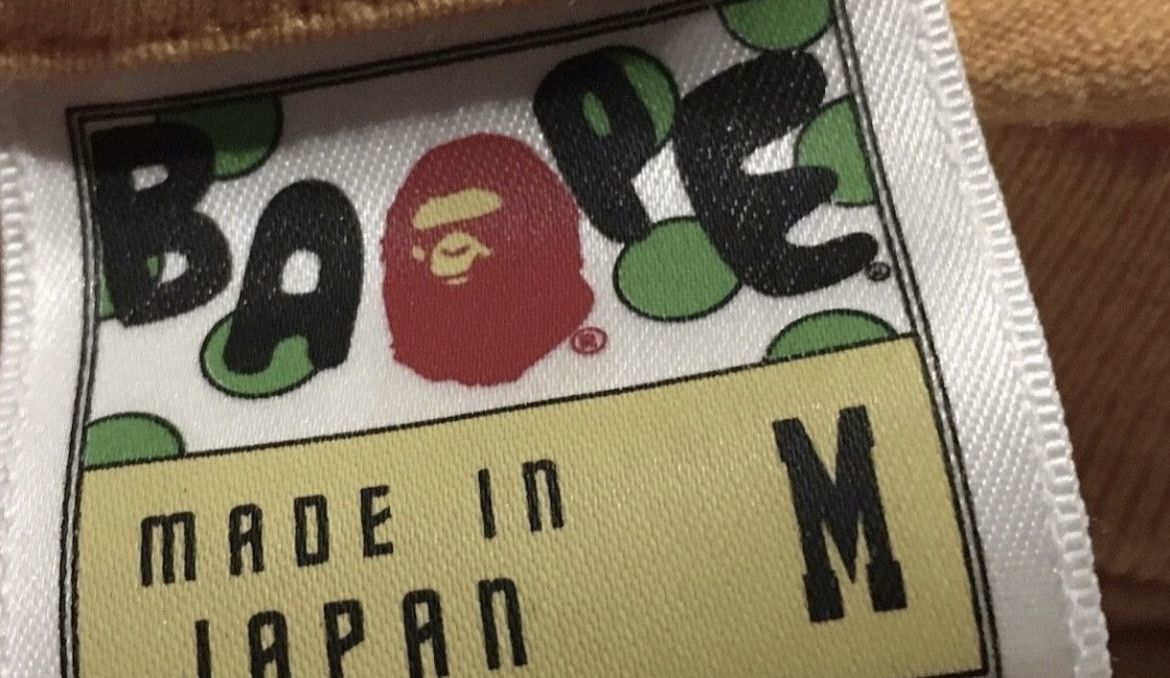 Bape Bape logo tee shirt Size US M / EU 48-50 / 2 - 4 Thumbnail