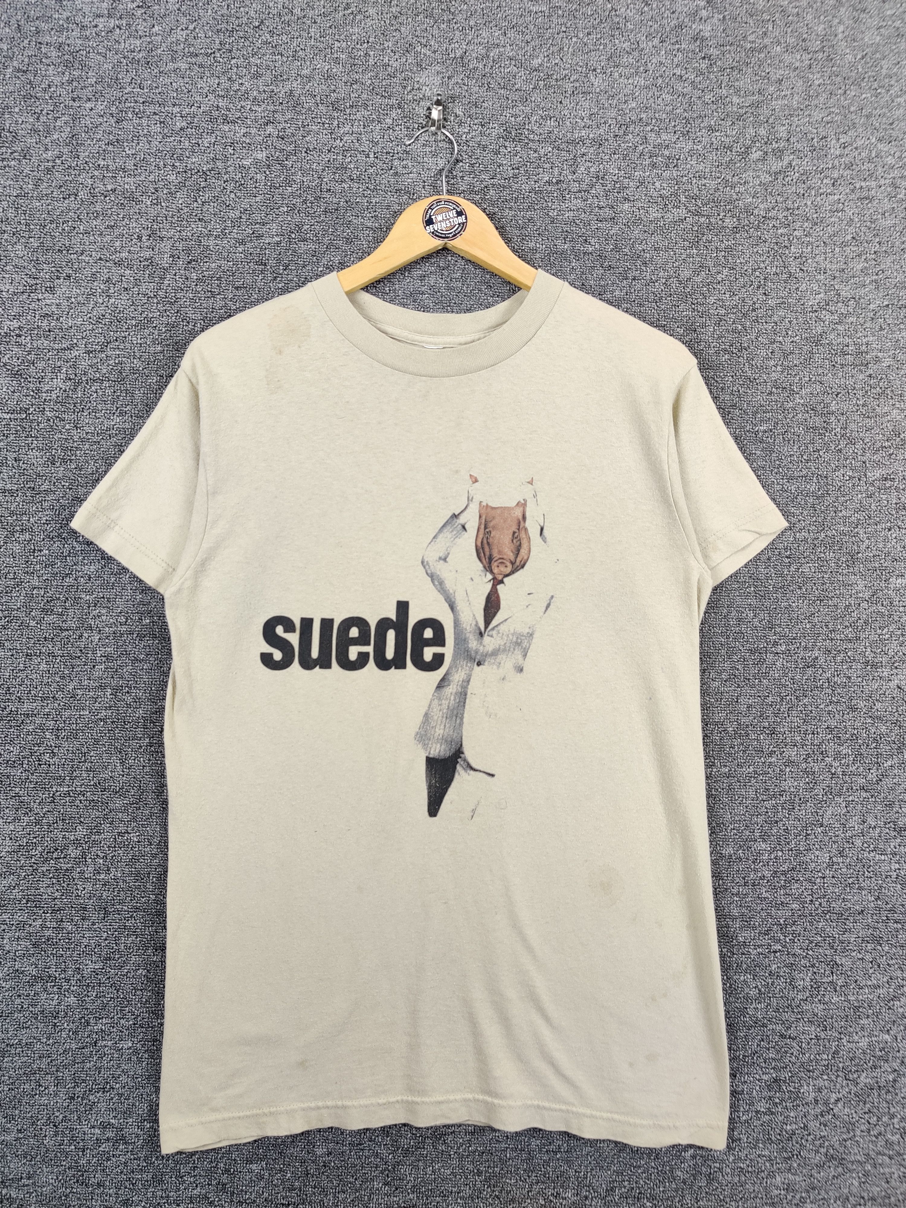 Band Tees Vintage Suede Rock Band Tee Tshirt Size US M / EU 48-50 / 2 - 1 Thumbnail