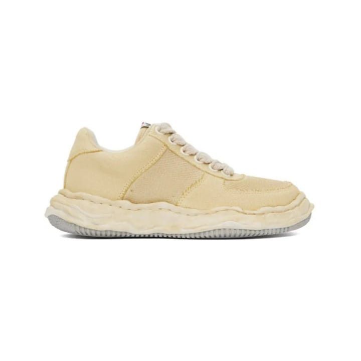 Maison MIHARA YASUHIRO o1mle0924 Canvas & Mesh Low- Top Sneaker in Light Brown Size US 9 / EU 42 - 1 Thumbnail
