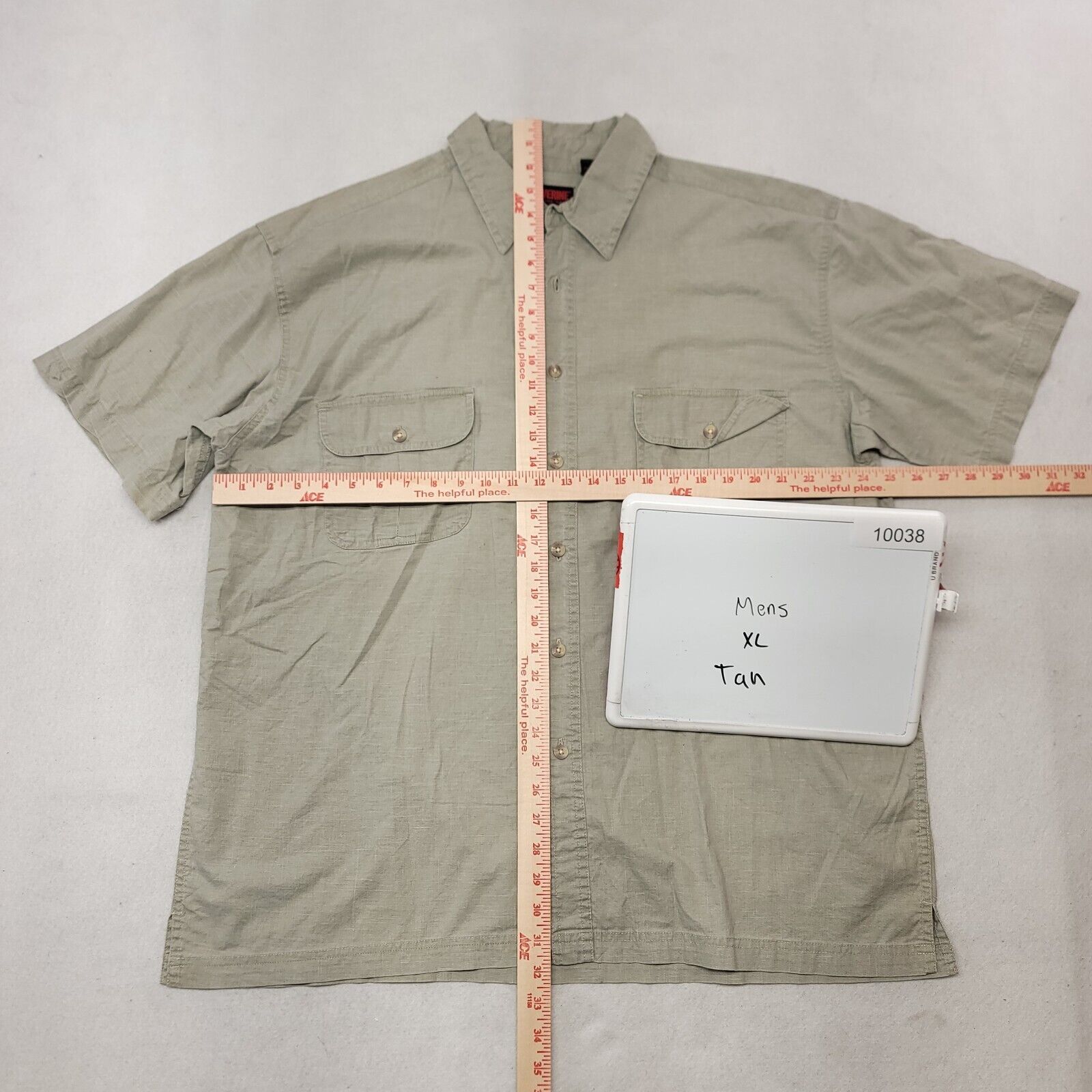 Wolverine Wolverine Casual Button Up Shirt Adult Mens Size XL Beige Size US XL / EU 56 / 4 - 8 Thumbnail