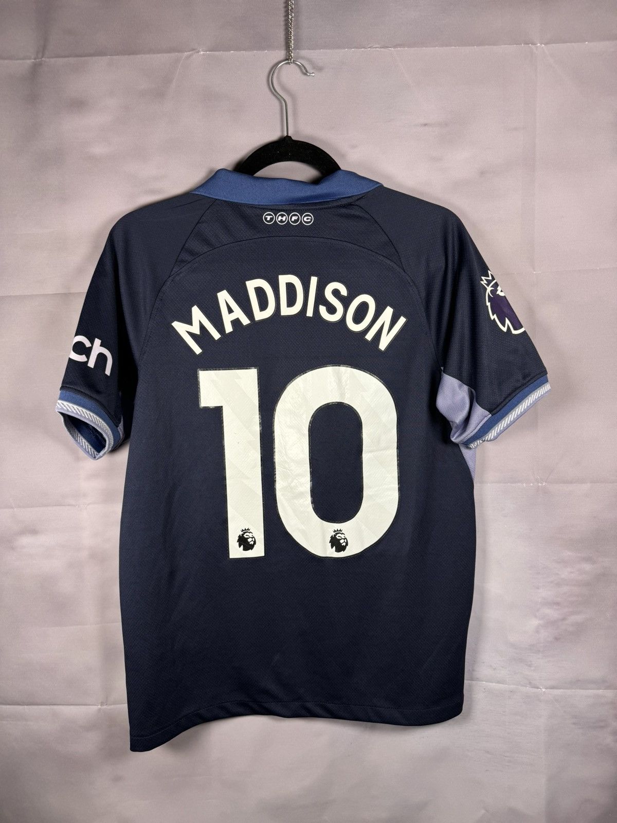 Nike × Vintage MADDISON Tottenham 2023/24 Away Nike Jersey Blokcore Small Size US S / EU 44-46 / 1 - 10 Thumbnail