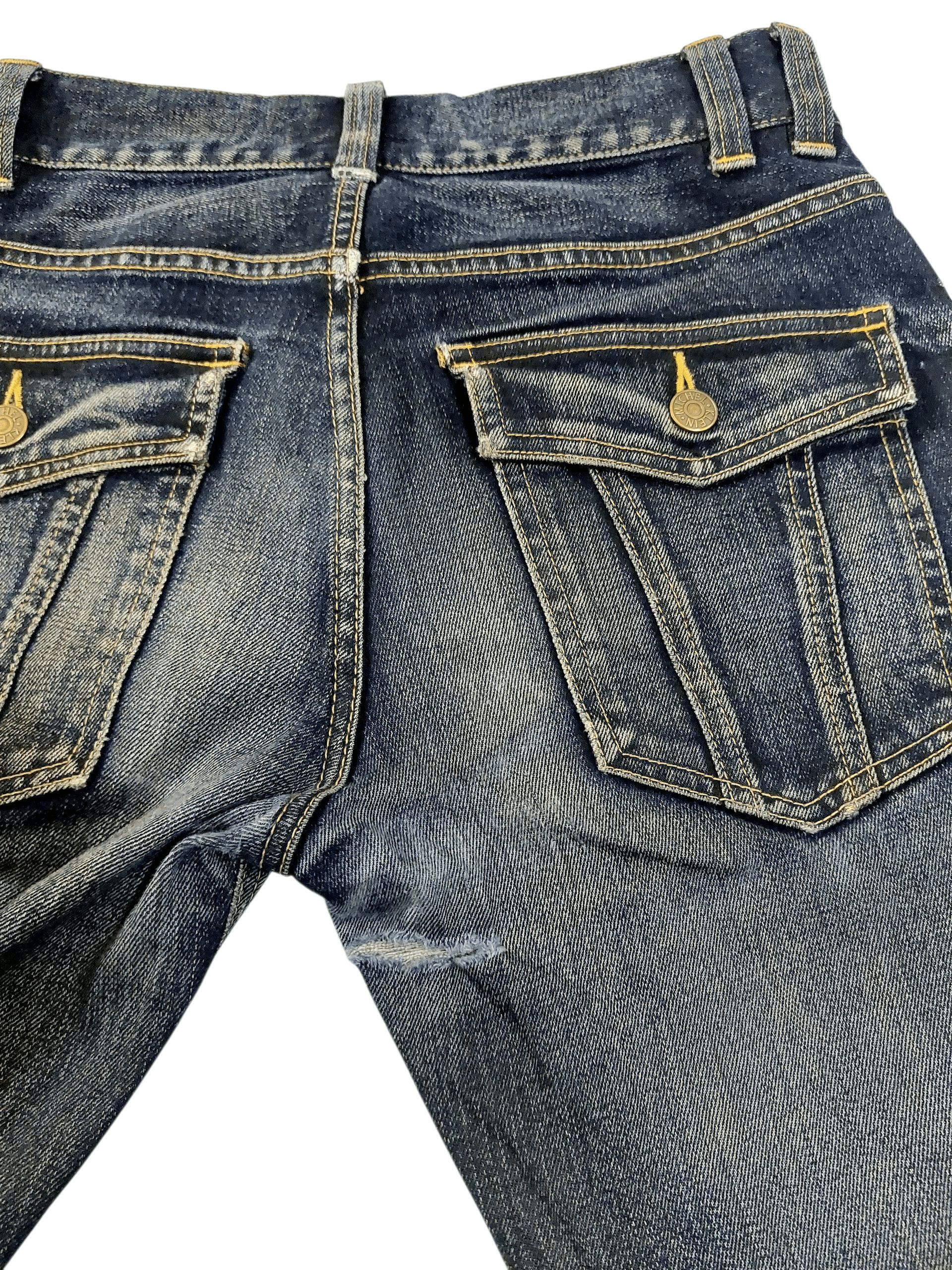 Tornado Mart MKlein Japan Flared Claws Mark Denim Size US 30 / EU 46 - 19 Thumbnail