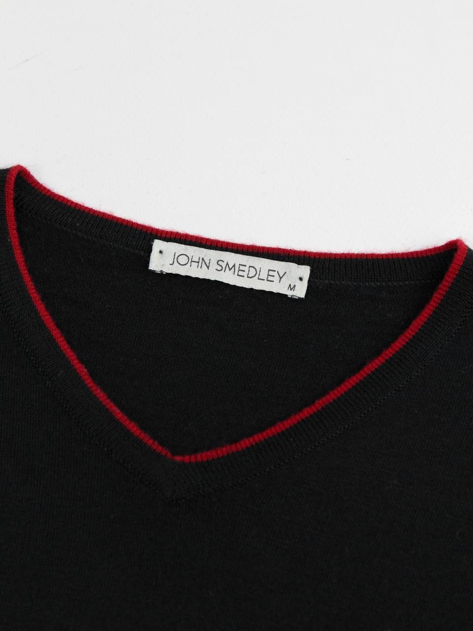 John Smedley JOHN SMEDLEY Woolen black jumper Size US M / EU 48-50 / 2 - 7 Thumbnail