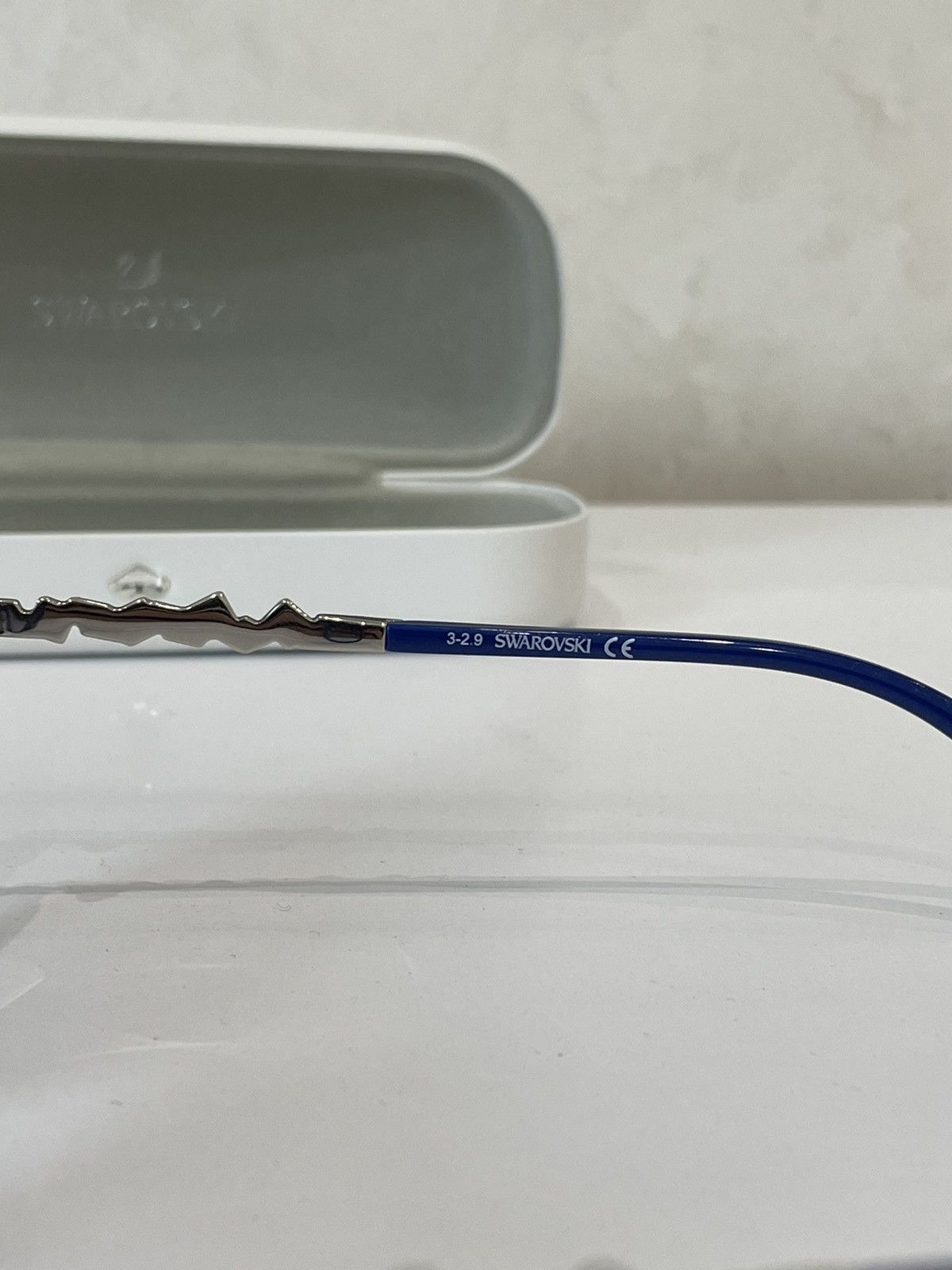 Swarovski SWAROVSKI SK 265 90W Blue Grey Gradient Women's Sunglasses Size ONE SIZE - 7 Thumbnail