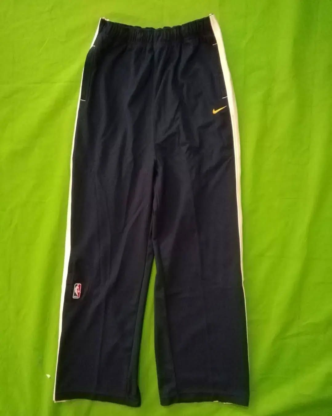 NBA × Nike × Vintage Vintage Y2K Nike Team x NBA Basket Sport Long Pants Size US 34 / EU 50 - 2 Thumbnail