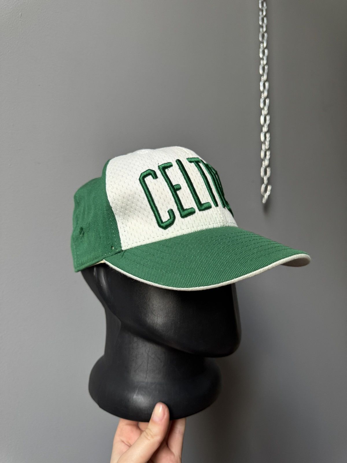 Reebok BOSTON CELTICS MITCHELL & NESS ADULT SNAPBACK HAT Size ONE SIZE - 2 Thumbnail