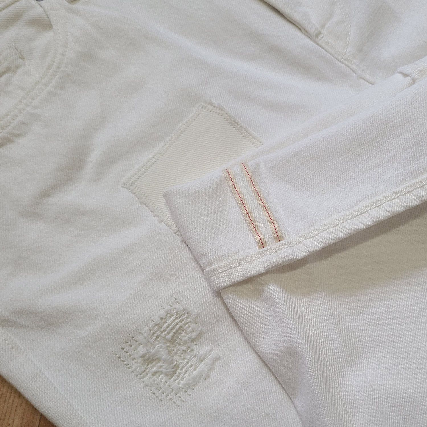 Todd Snyder Todd Snyder Relaxed Selvedge Jean Distressed $248 Size US 36 / EU 52 - 11 Thumbnail
