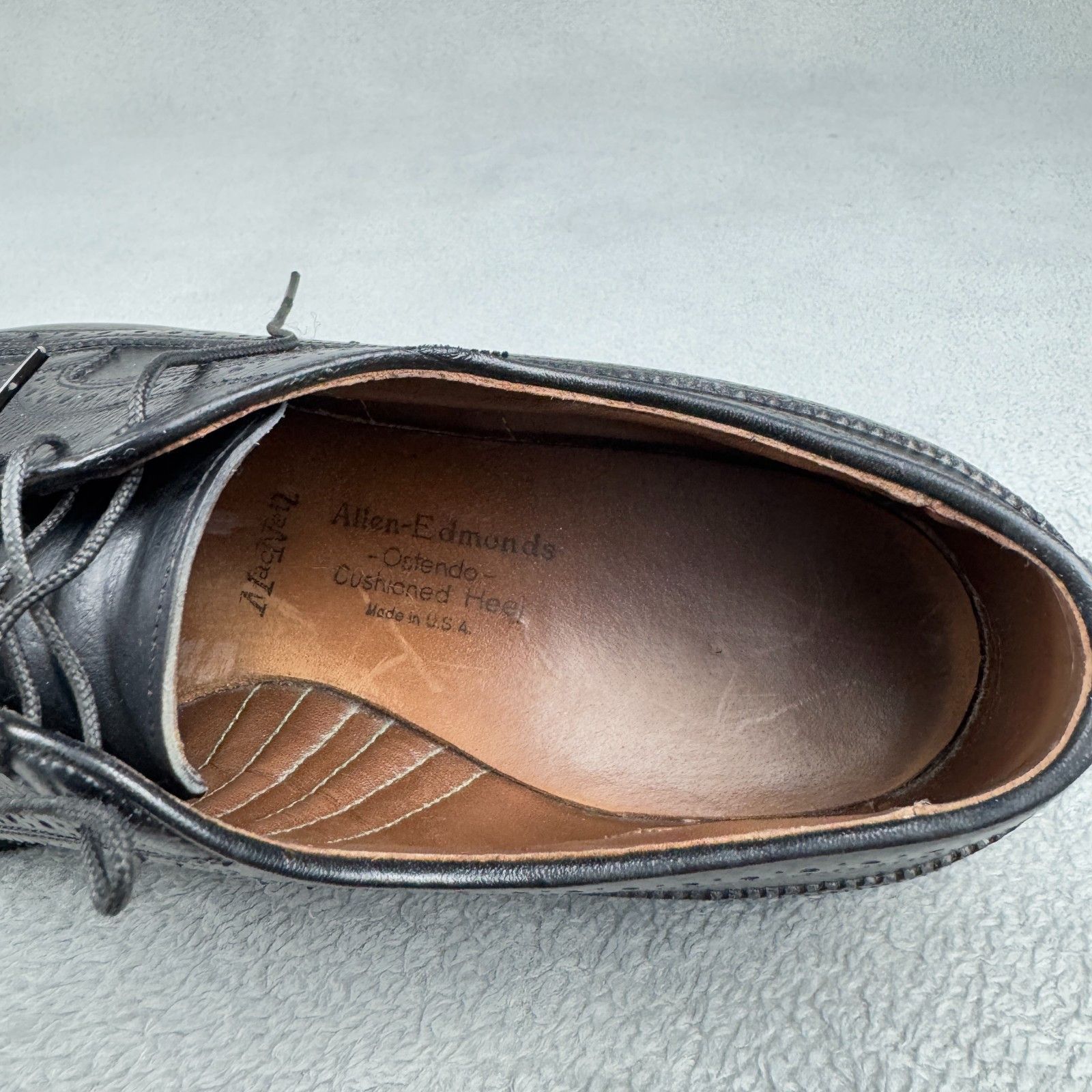 Allen Edmonds Allen Edmonds MacNeil Black Pebble Grain Longwing USA 9D Size US 9 / EU 42 - 16 Thumbnail
