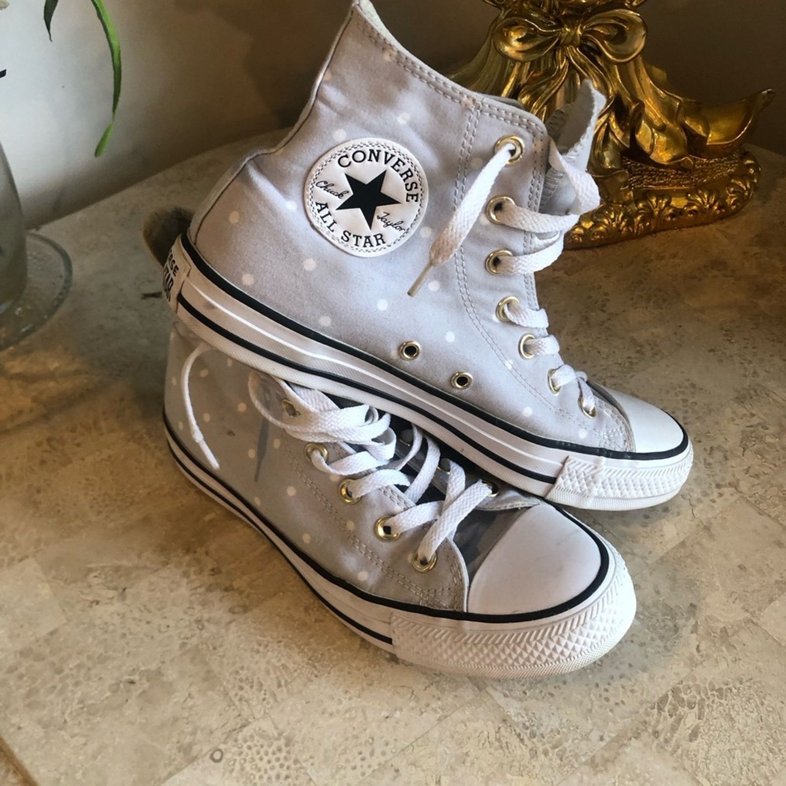 Converse Converse polka dot hi top Sz:8 Size US 8 / IT 38 - 11 Thumbnail