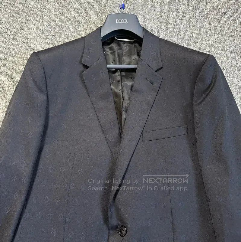 Dior Dior Black Logo Print Long Sleeve Jacket . Size US L / EU 52-54 / 3 - 3 Thumbnail
