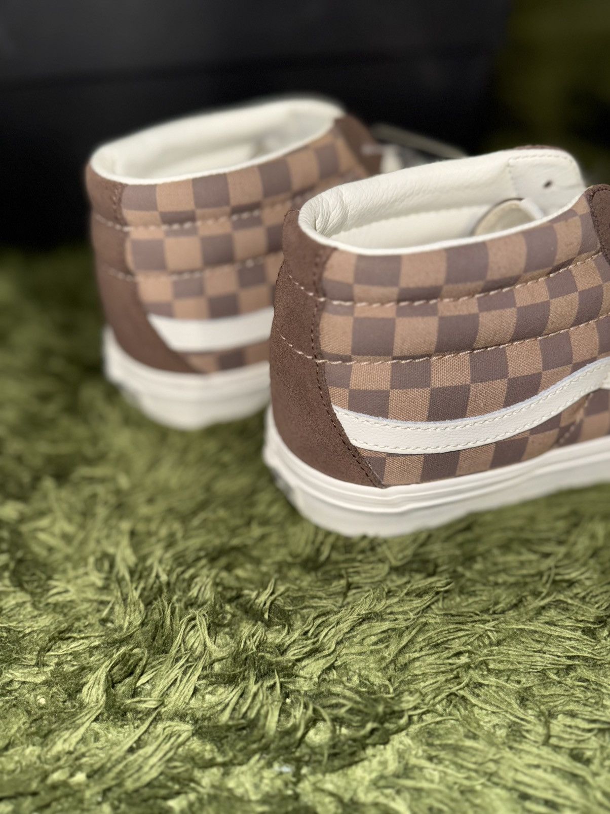 Vans [US 9] Vans Vault Skate Mid Sample Brown Checkerboard Size US 9 / EU 42 - 7 Thumbnail