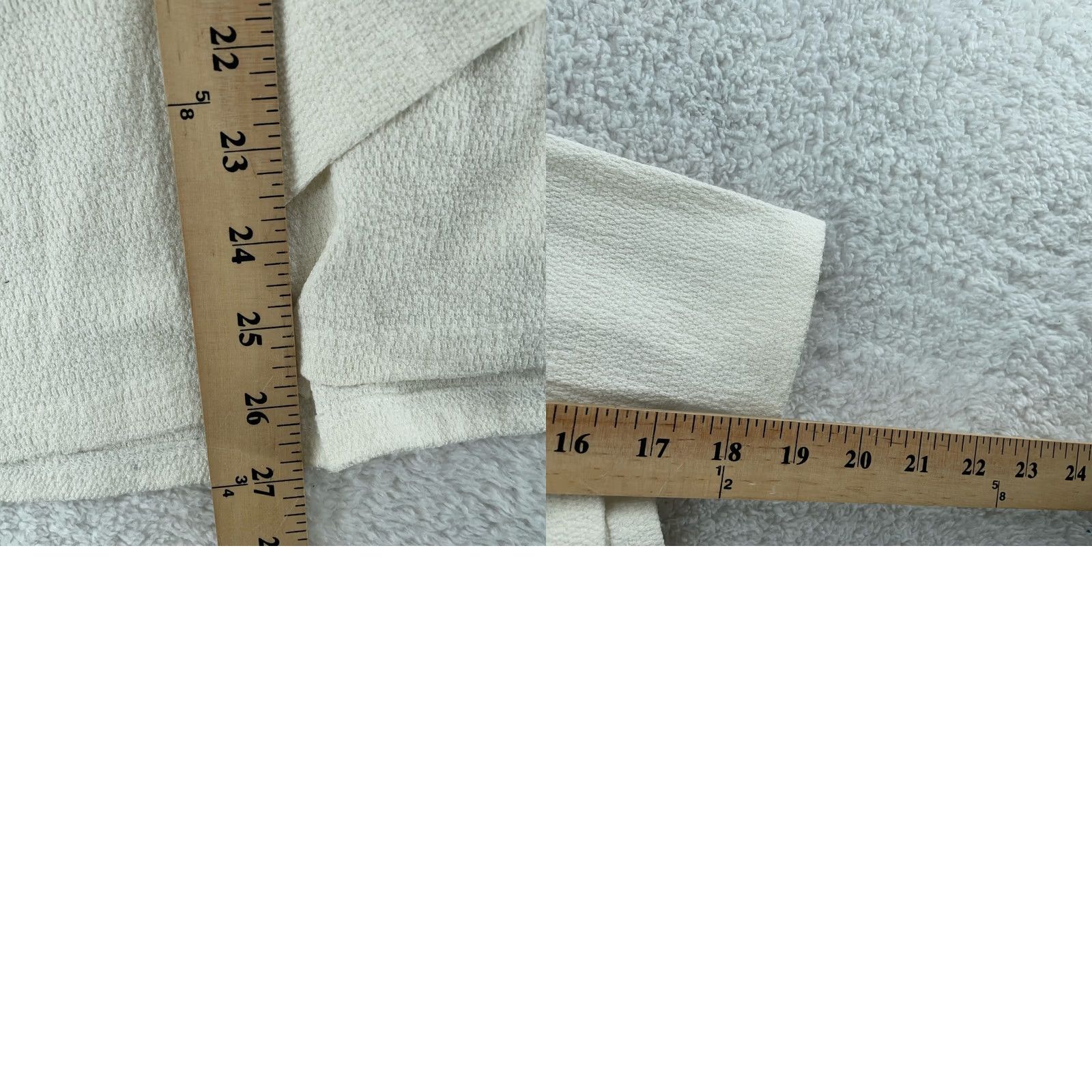 Vintage A Pea In The Pod Maternity Blouse Women Medium Ivory Rayon Stretch Tie Waist Top Size M / US 6-8 / IT 42-44 - 8 Thumbnail