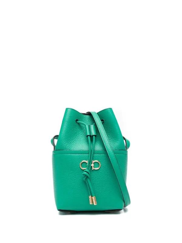Salvatore Ferragamo o1y0426 Size : OS / Bucket Bag in Green Size ONE SIZE - 1 Thumbnail