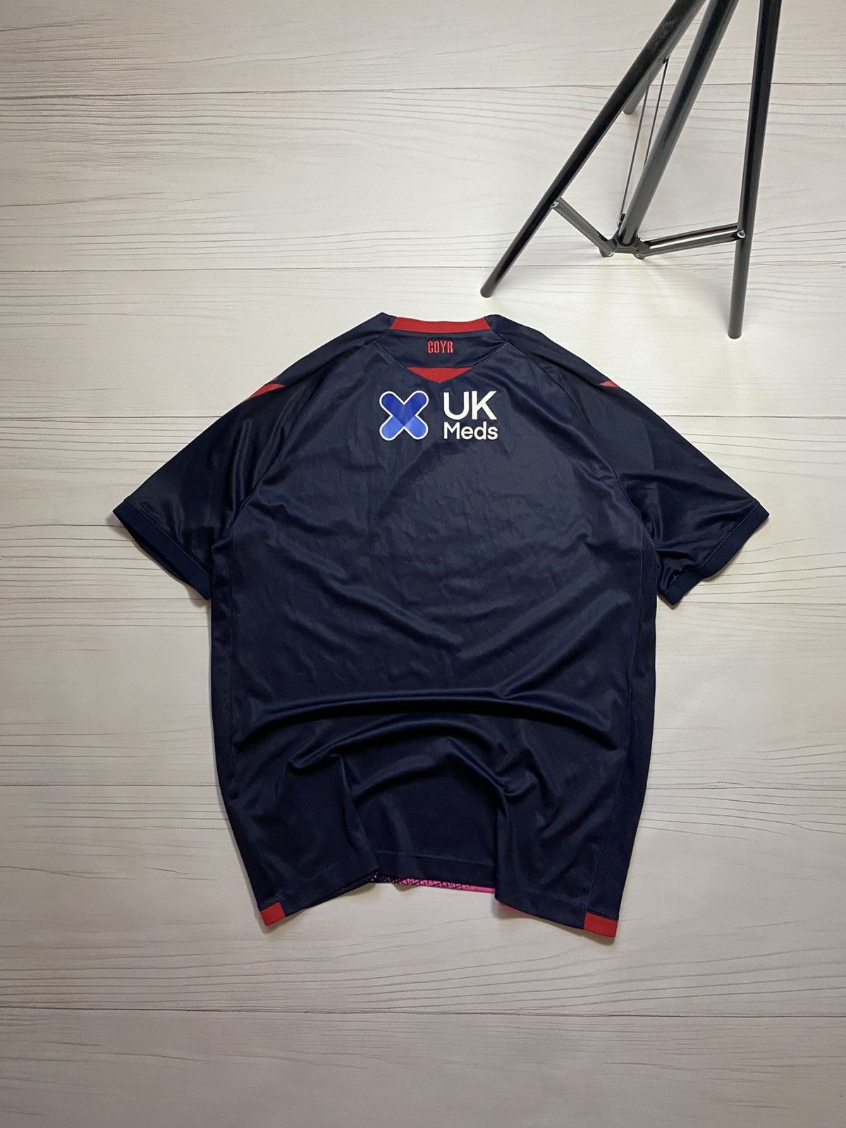 Macron Macron Nottingham Forest 2021/22 away football y2k t shirt Size US XL / EU 56 / 4 - 2 Thumbnail