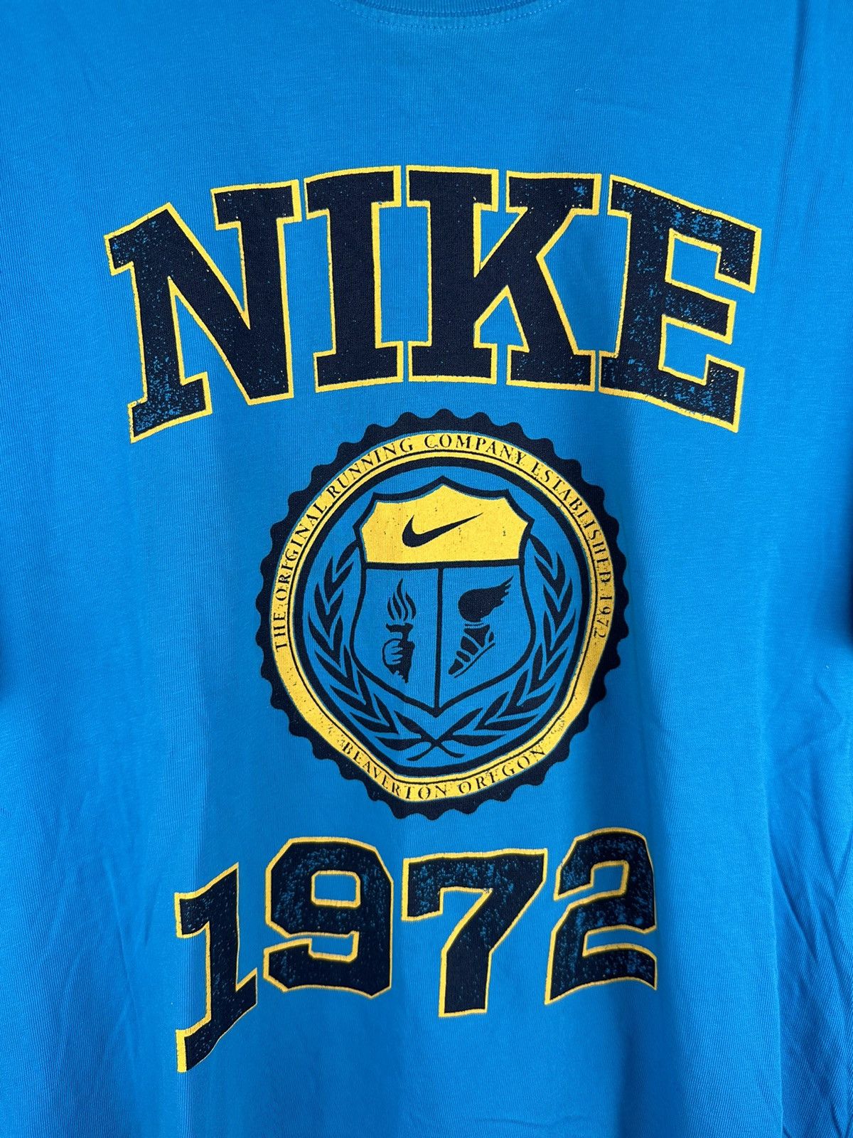Nike Nike Athletic Dept 1972 Streetwear Tee Size US M / EU 48-50 / 2 - 2 Thumbnail