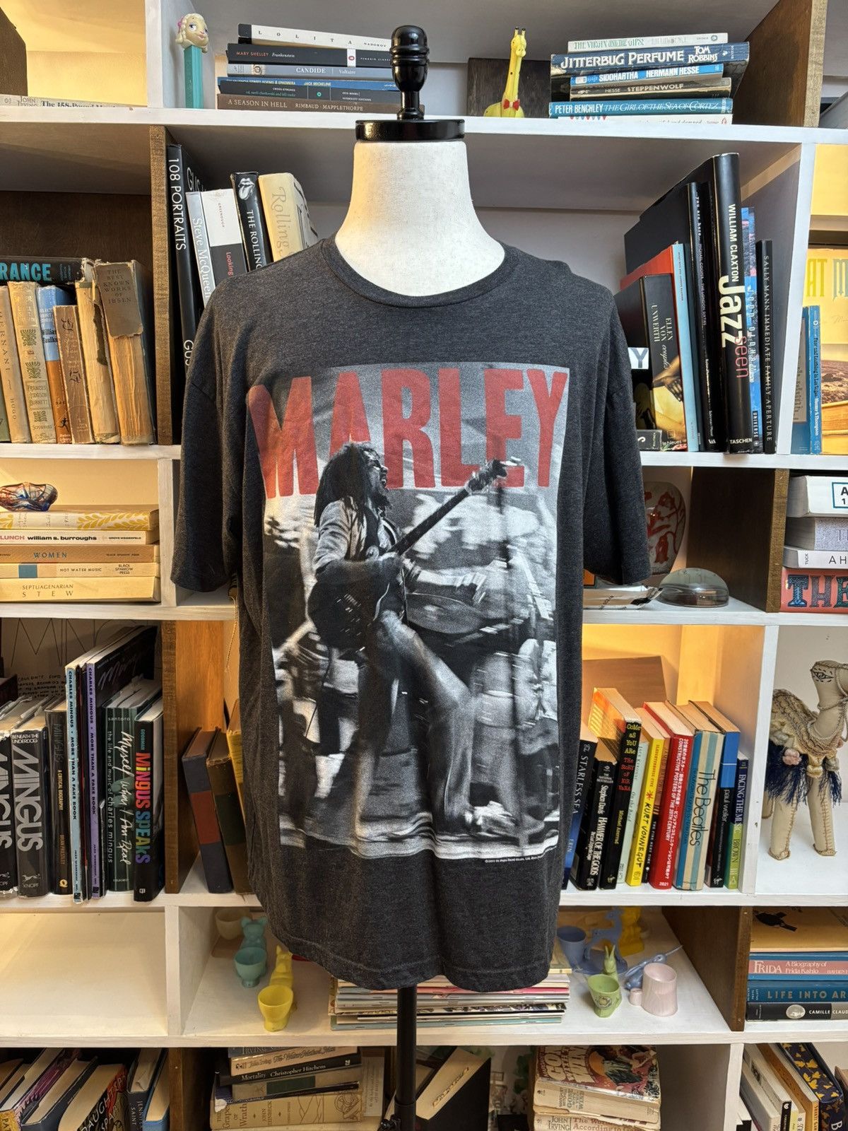 Vintage Bob Marley Tee Size US XL / EU 56 / 4 - 1 Thumbnail