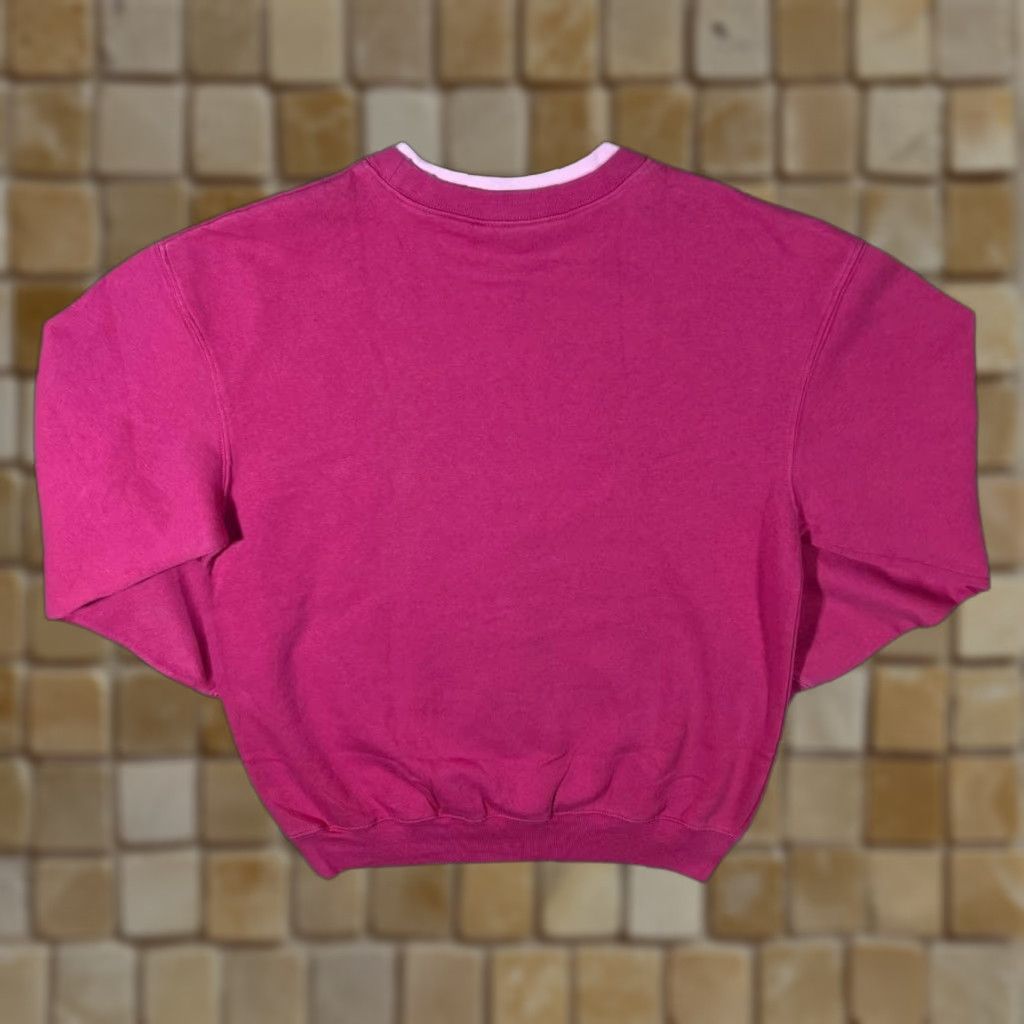 Vintage VINTAGE MC Sportswear “Grandma Is Another Word For Love” Sweatshirt Mens Medium Pink Embroidered Pullover Long Sleeve Size US M / EU 48-50 / 2 - 1 Thumbnail