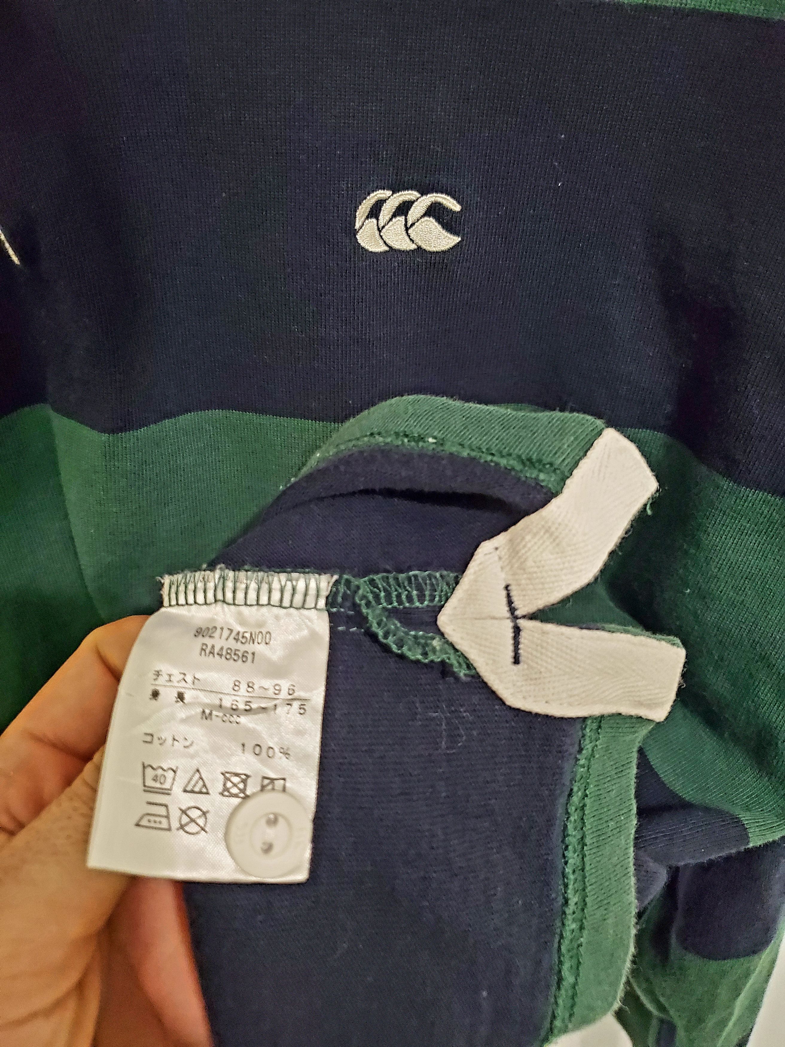 Canterbury of New Zealand × Vintage Vintage Canterburry Rugby Longsleeve Striped size M Size US M / EU 48-50 / 2 - 4 Thumbnail