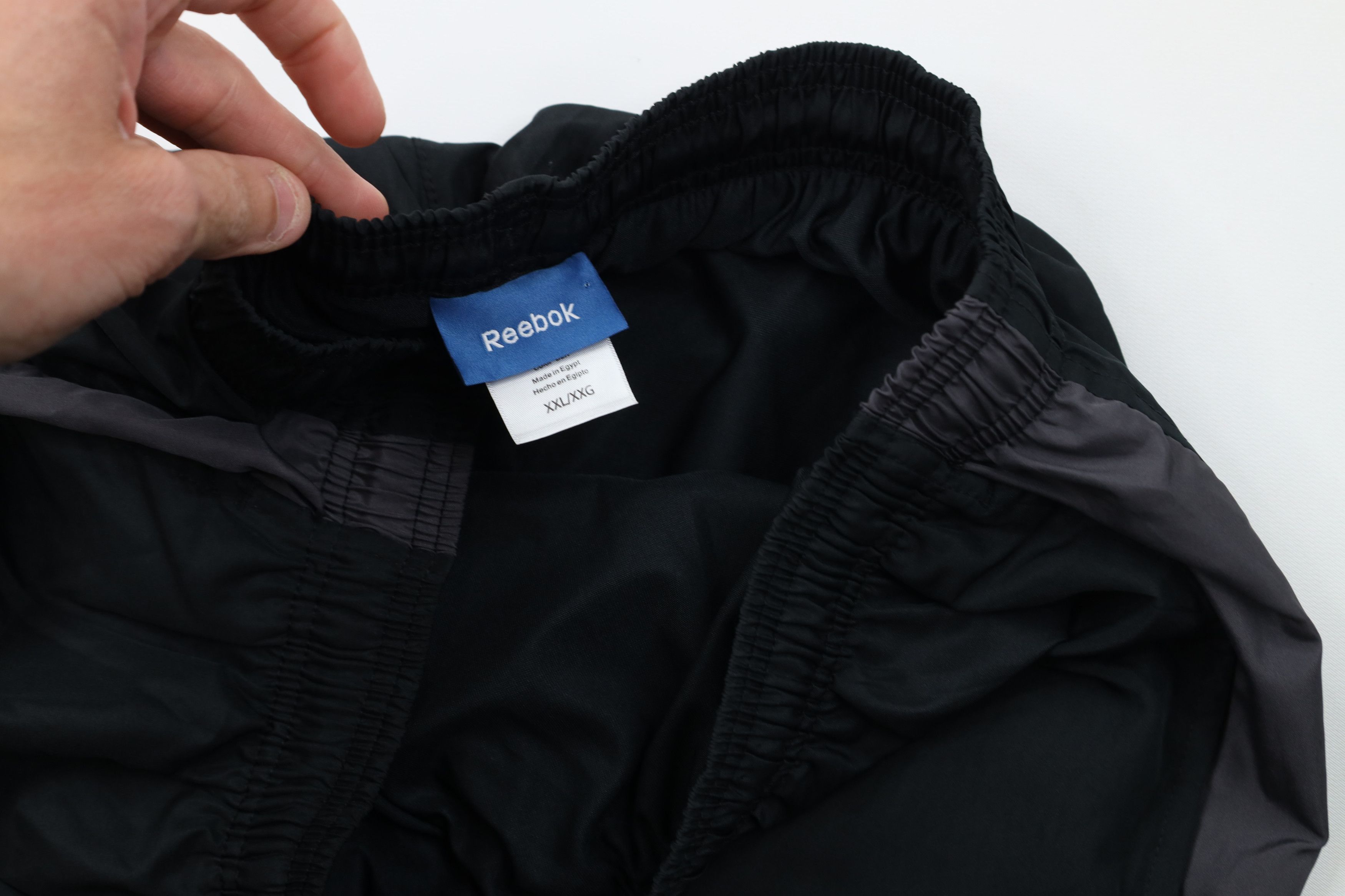 Reebok Deadstock Vintage Y2K Reebok Reflective Wide Leg Pants Black Size US 40 / EU 56 - 7 Thumbnail