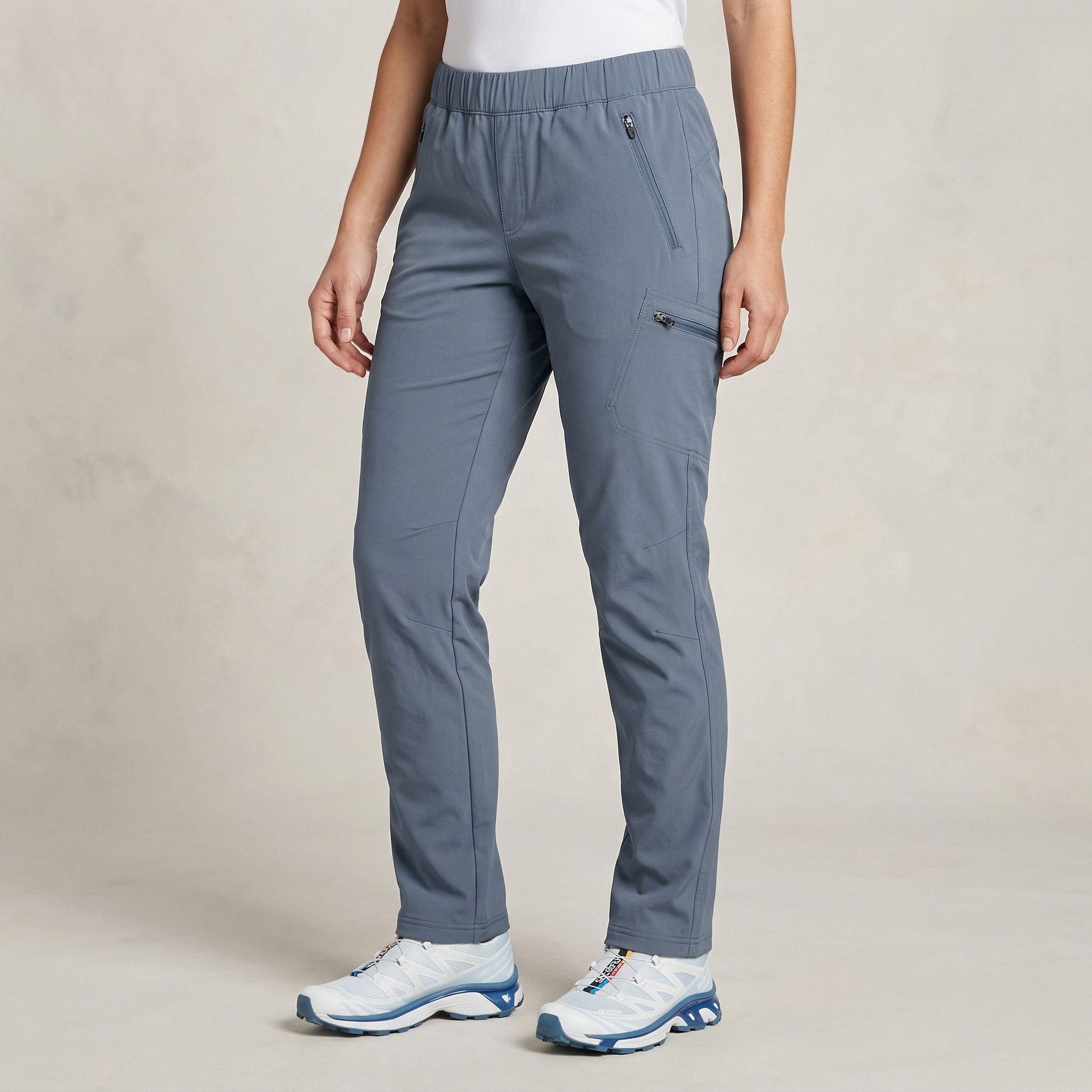 Eddie Bauer Eddie Bauer Fleece Lined Guide Pants Slate Blue Size 10 Size 32" / US 10 / IT 46 - 1 Thumbnail